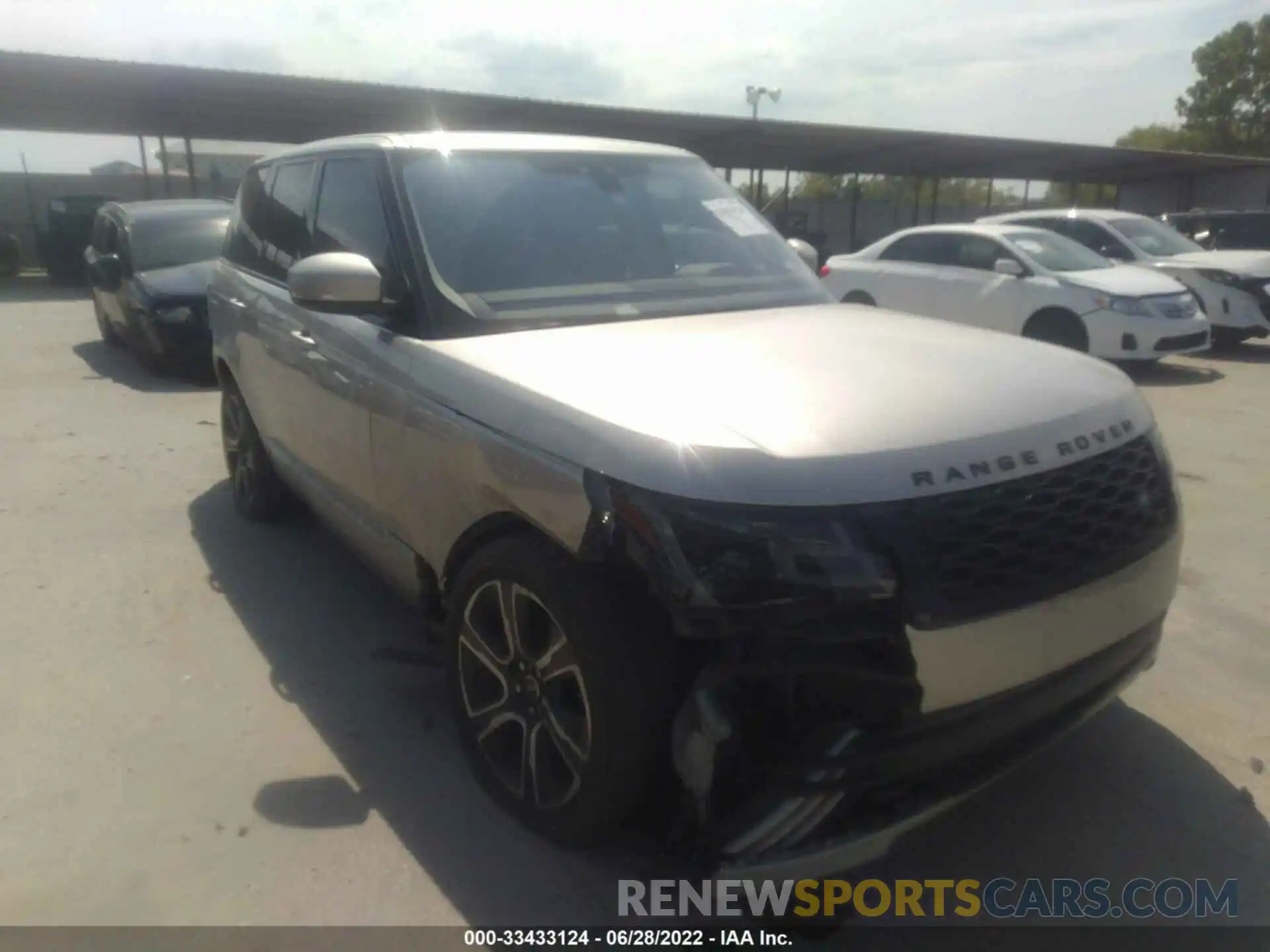 1 Фотография поврежденного автомобиля SALGS2SV5KA541094 LAND ROVER RANGE ROVER 2019