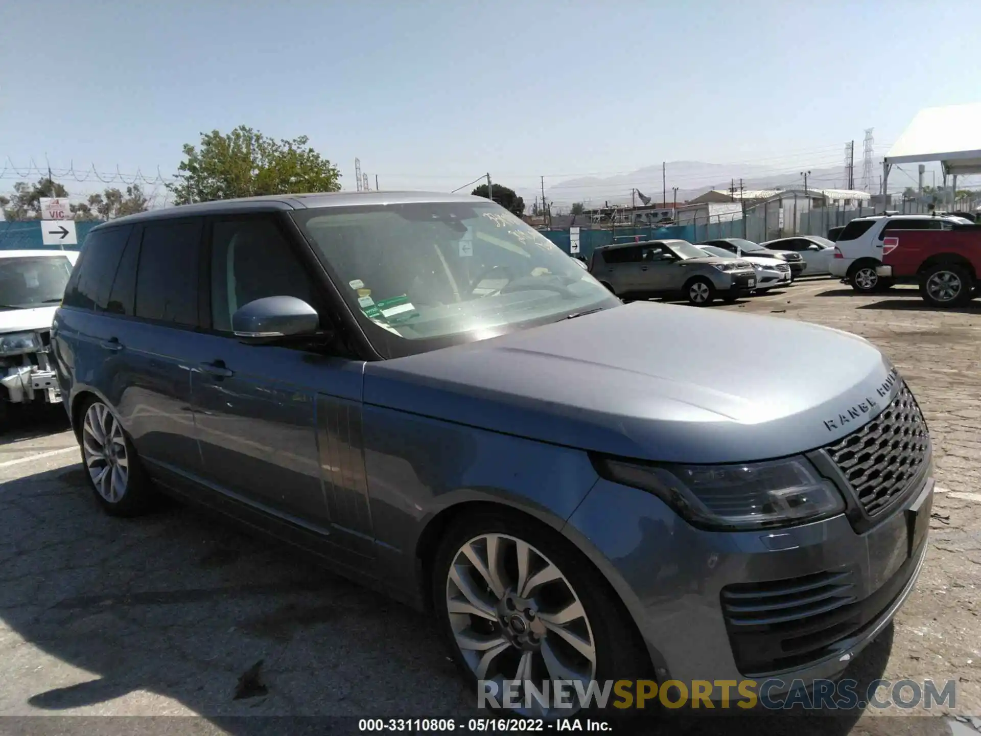 1 Фотография поврежденного автомобиля SALGS2SV5KA547719 LAND ROVER RANGE ROVER 2019