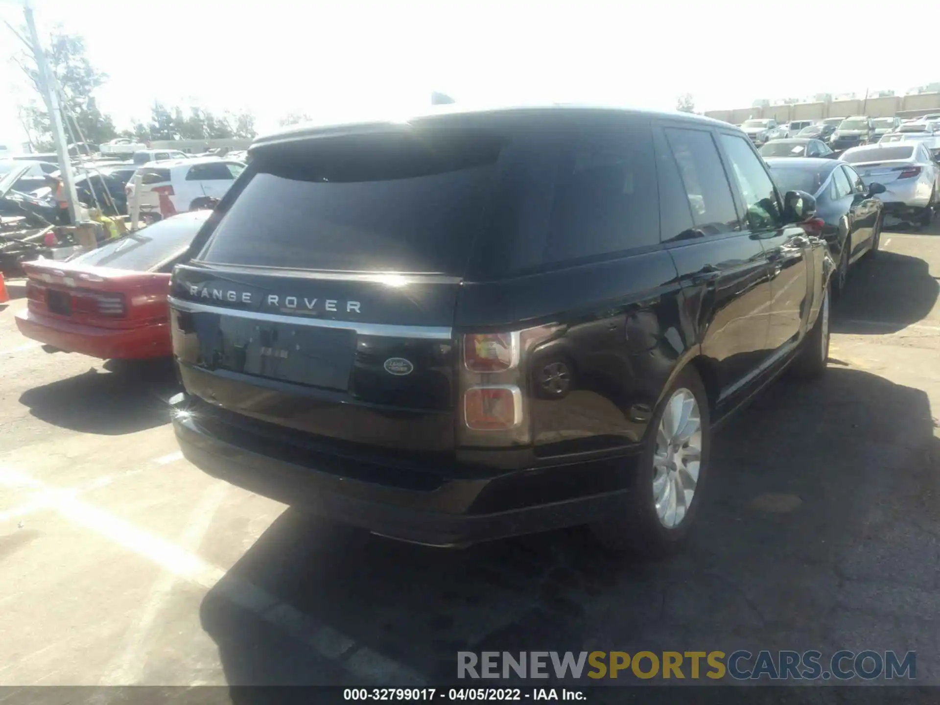 4 Фотография поврежденного автомобиля SALGS2SV5KA560101 LAND ROVER RANGE ROVER 2019