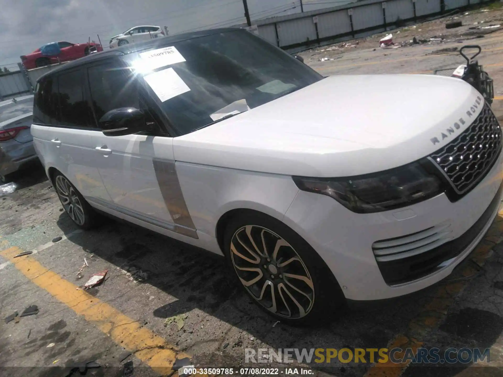 1 Photograph of a damaged car SALGS2SV5KA567422 LAND ROVER RANGE ROVER 2019