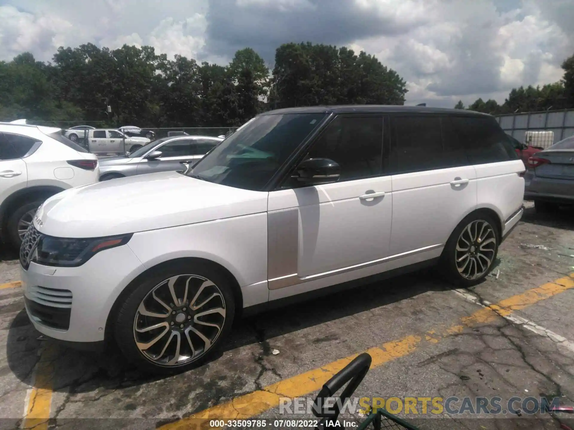 2 Фотография поврежденного автомобиля SALGS2SV5KA567422 LAND ROVER RANGE ROVER 2019