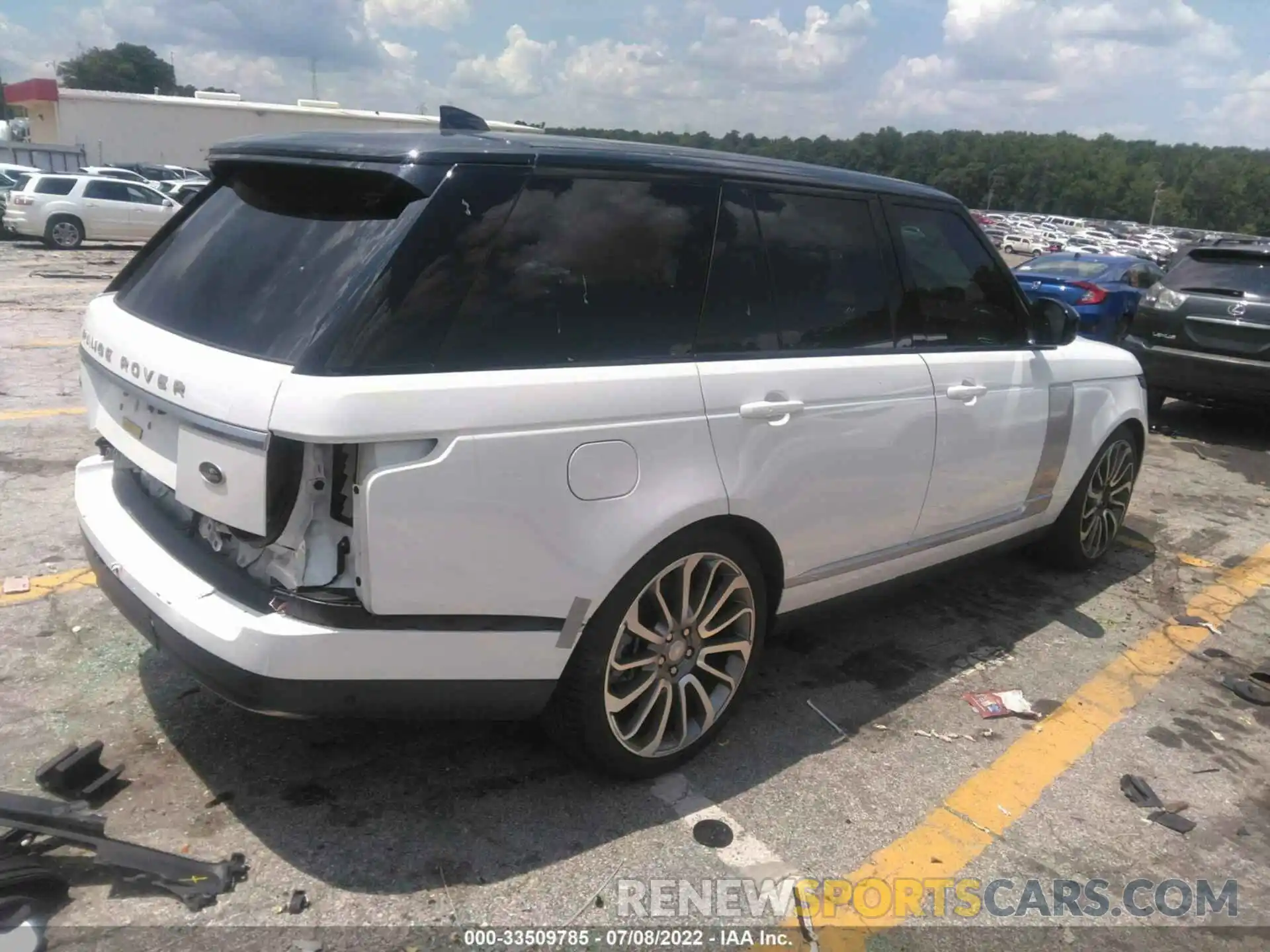 4 Фотография поврежденного автомобиля SALGS2SV5KA567422 LAND ROVER RANGE ROVER 2019