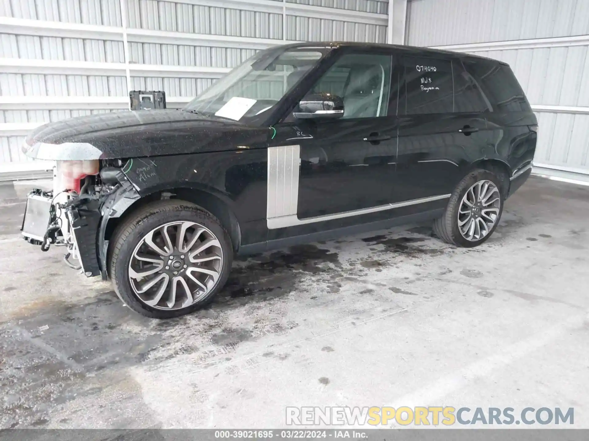 2 Фотография поврежденного автомобиля SALGS2SV6KA529505 LAND ROVER RANGE ROVER 2019