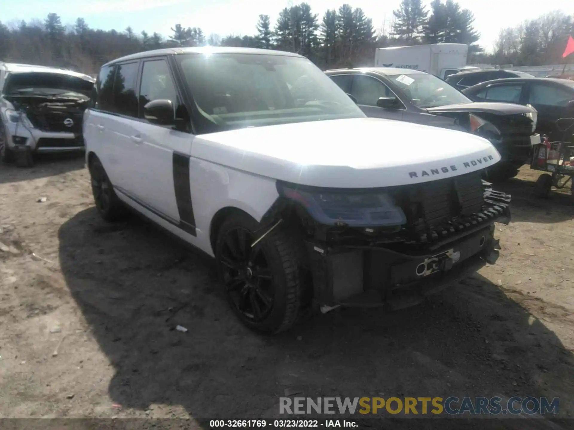 1 Фотография поврежденного автомобиля SALGS2SV7KA516469 LAND ROVER RANGE ROVER 2019