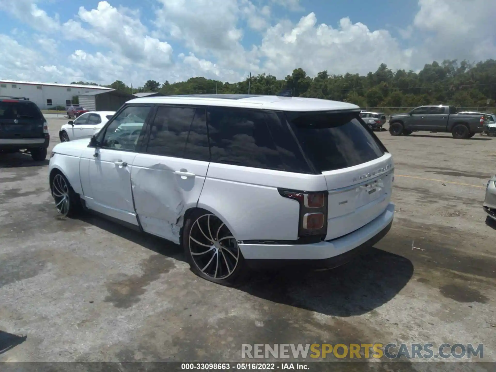 3 Photograph of a damaged car SALGS2SV7KA527293 LAND ROVER RANGE ROVER 2019