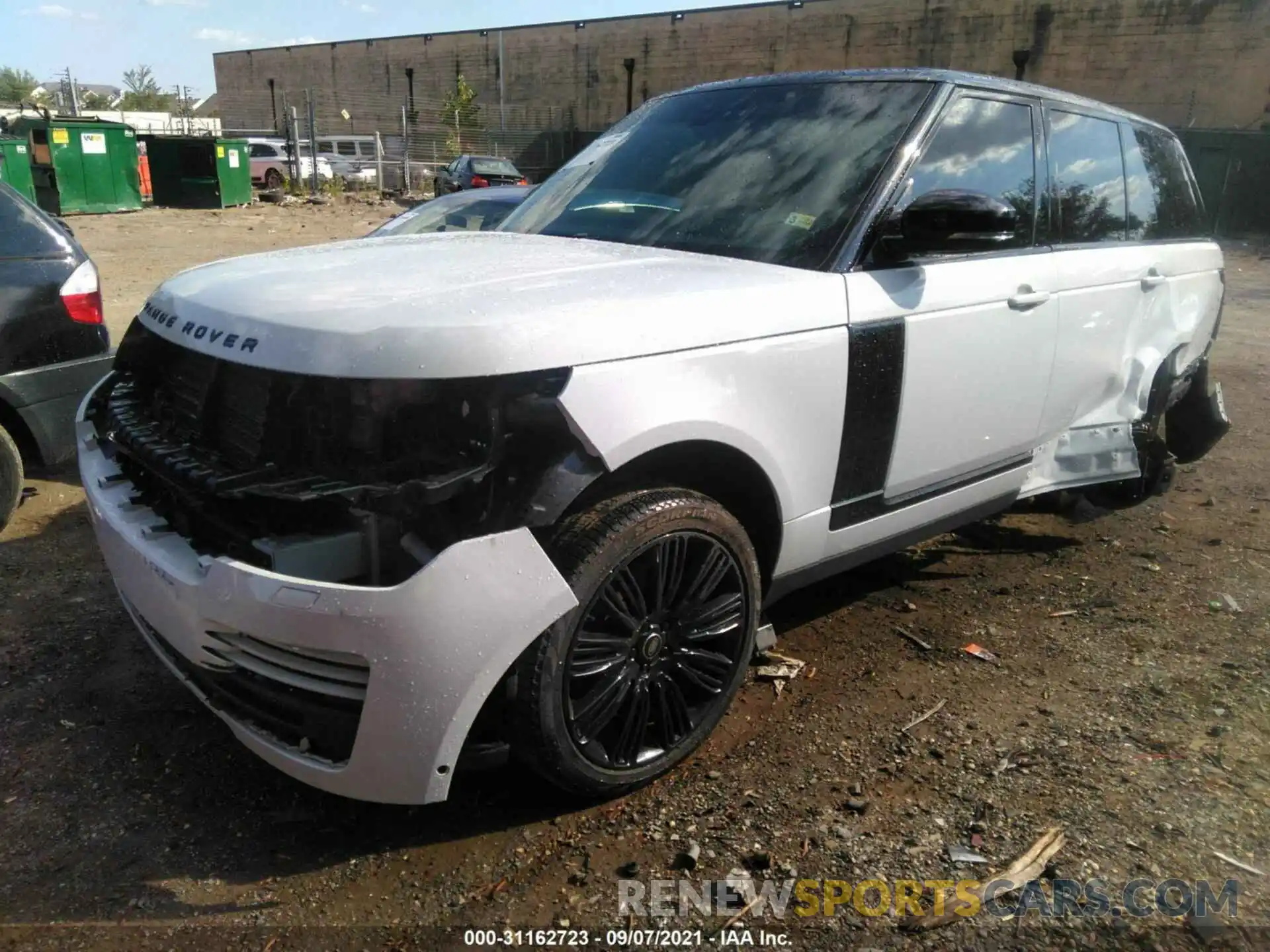 2 Фотография поврежденного автомобиля SALGS2SV7KA538360 LAND ROVER RANGE ROVER 2019