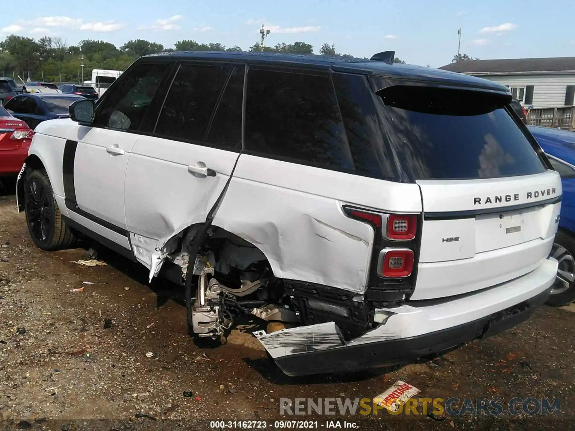 3 Photograph of a damaged car SALGS2SV7KA538360 LAND ROVER RANGE ROVER 2019