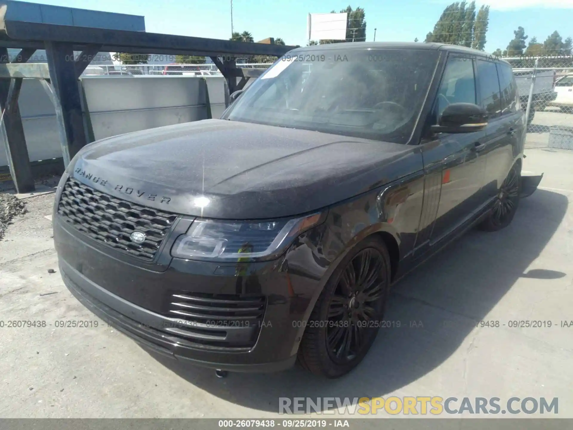 2 Фотография поврежденного автомобиля SALGS2SV7KA548595 LAND ROVER RANGE ROVER 2019