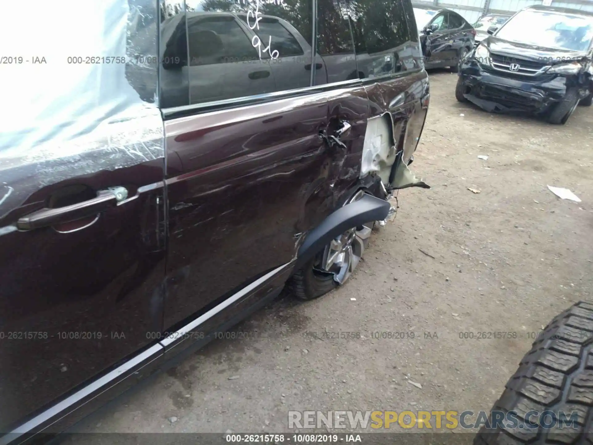 6 Photograph of a damaged car SALGS2SV8KA525522 LAND ROVER RANGE ROVER 2019