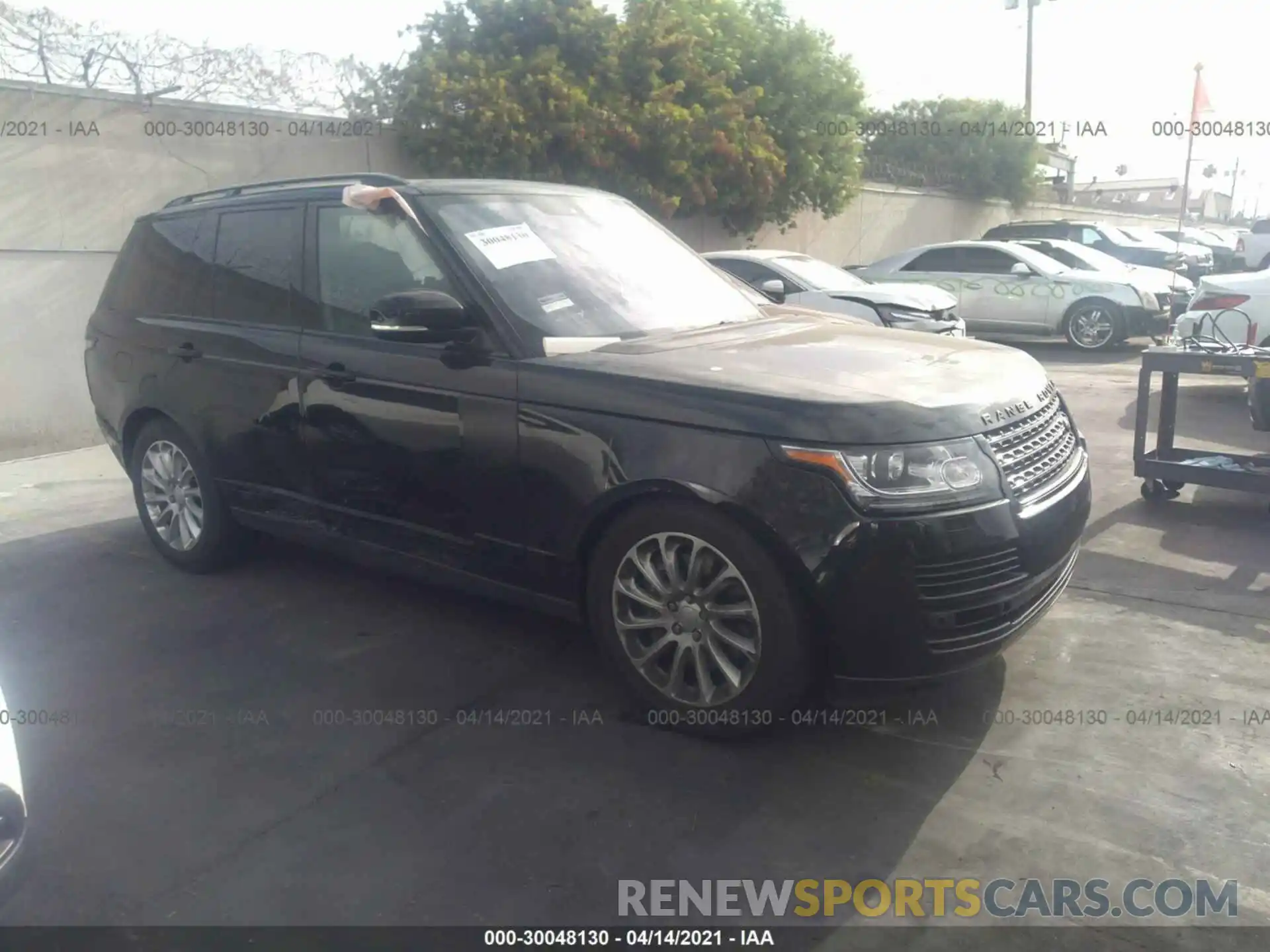 1 Photograph of a damaged car SALGS2SV9KA523701 LAND ROVER RANGE ROVER 2019