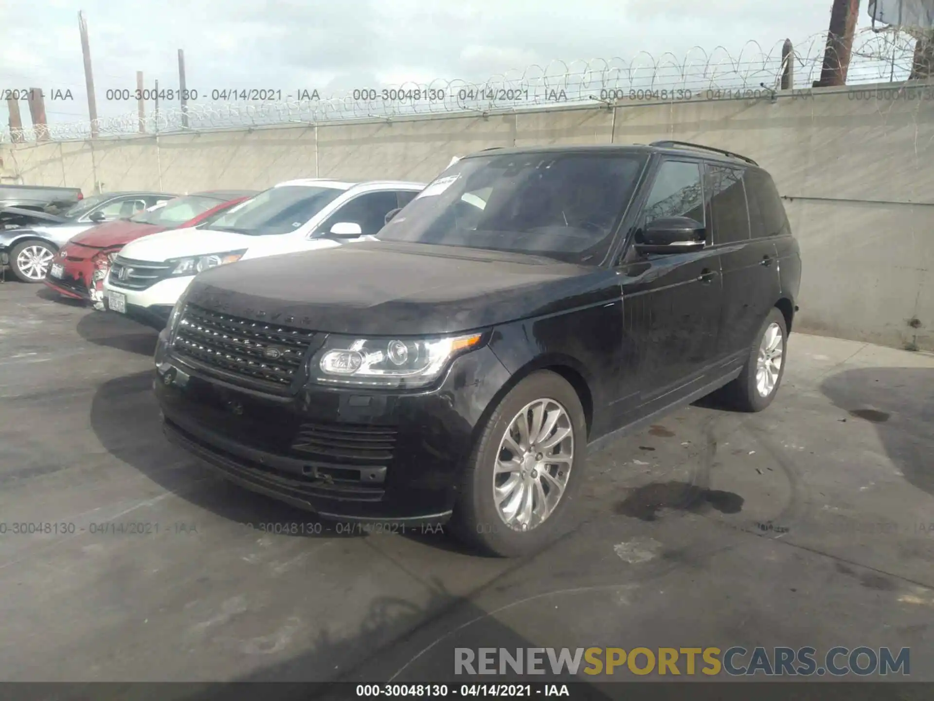 2 Photograph of a damaged car SALGS2SV9KA523701 LAND ROVER RANGE ROVER 2019