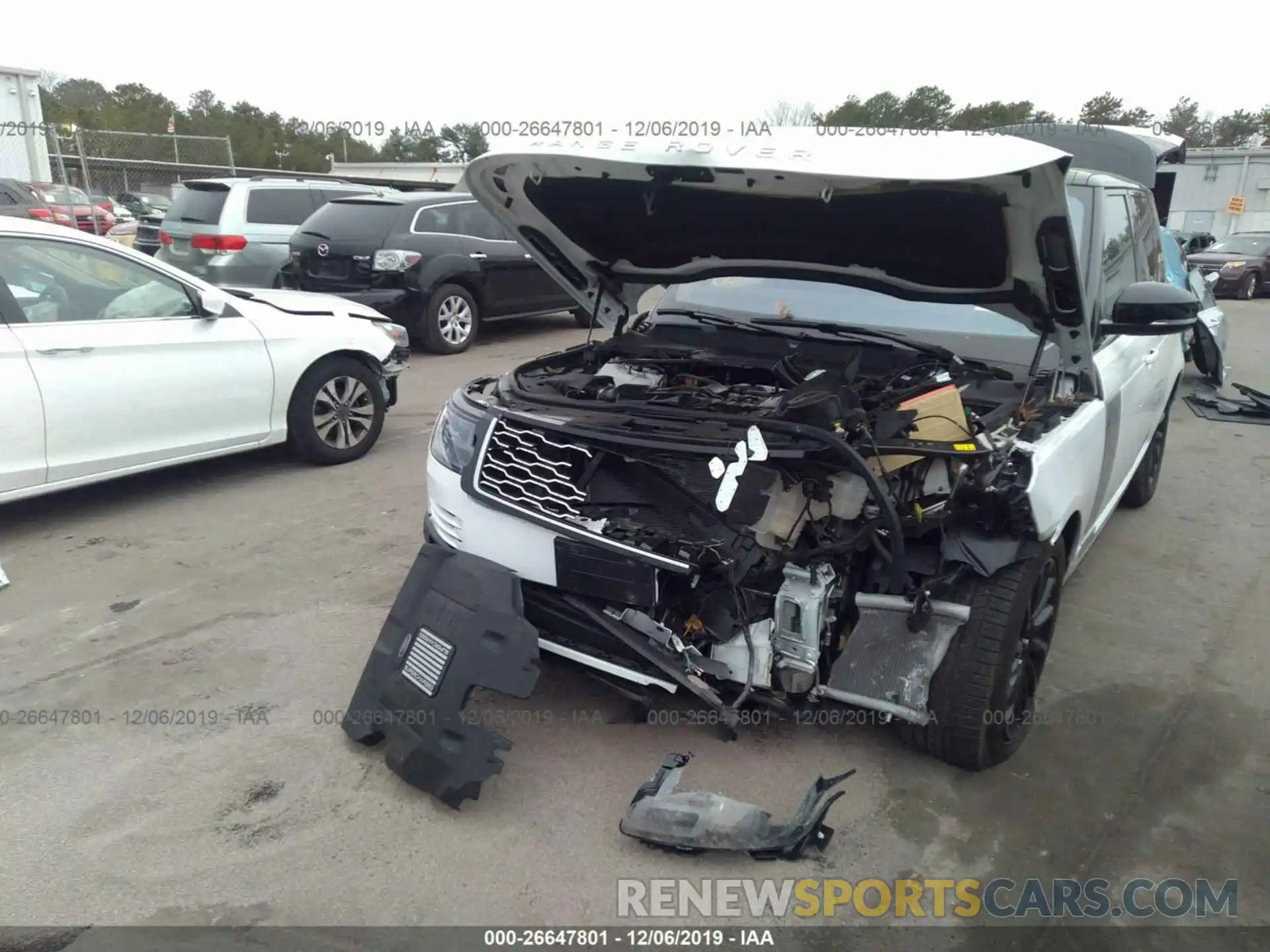 6 Photograph of a damaged car SALGS2SV9KA527411 LAND ROVER RANGE ROVER 2019