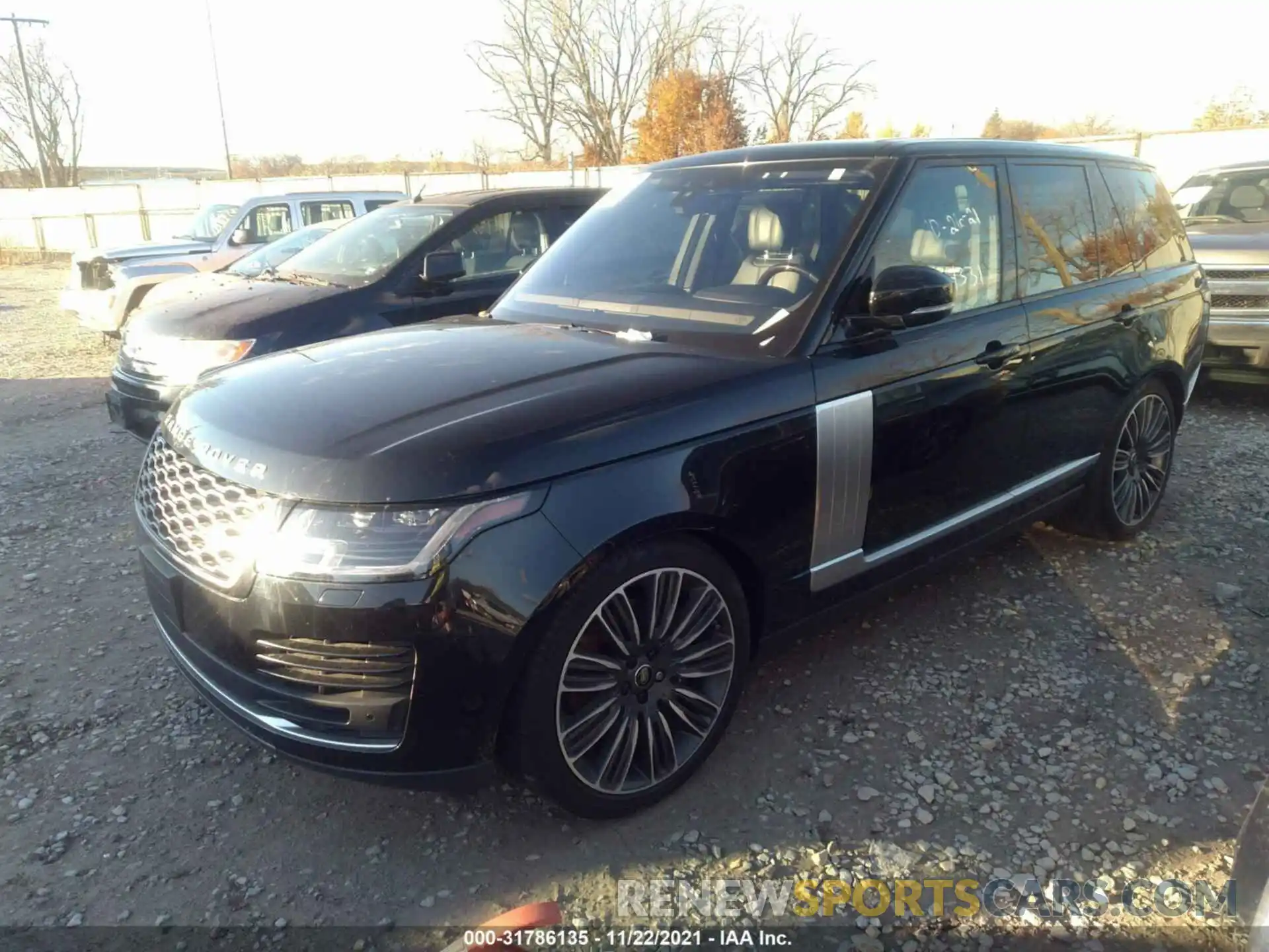 2 Photograph of a damaged car SALGS2SV9KA529708 LAND ROVER RANGE ROVER 2019