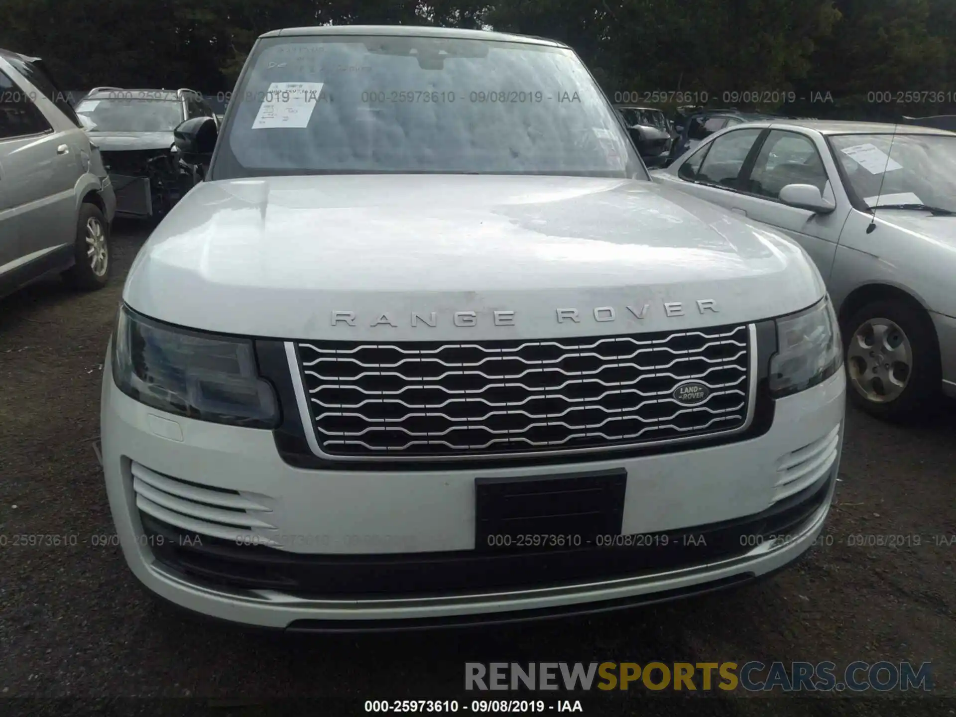 6 Photograph of a damaged car SALGS2SVXKA529491 LAND ROVER RANGE ROVER 2019