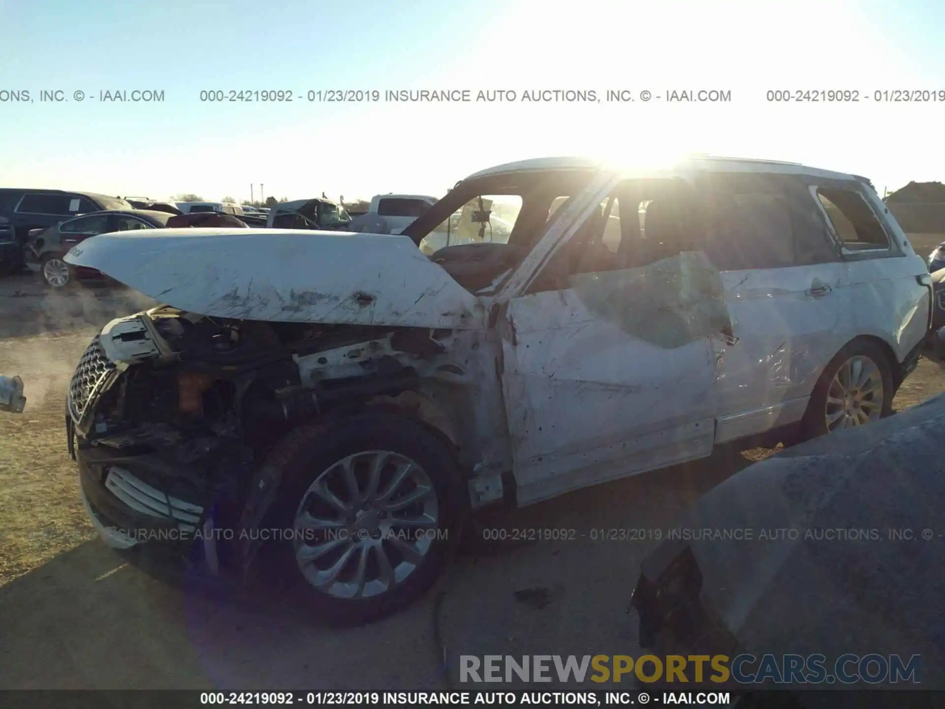 6 Photograph of a damaged car SALGS2SVXKA532293 LAND ROVER RANGE ROVER 2019