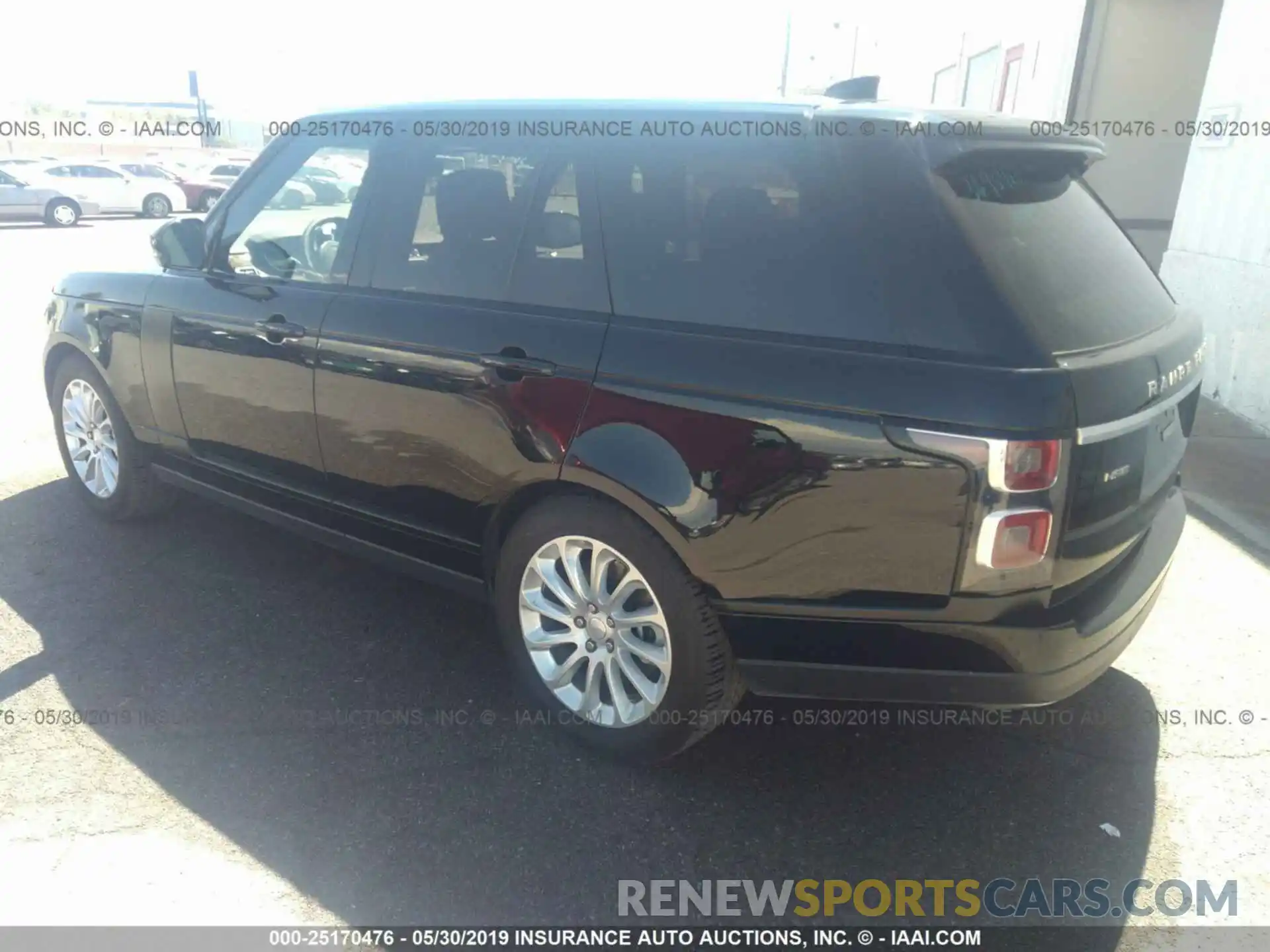 3 Photograph of a damaged car SALGS2SVXKA534948 LAND ROVER RANGE ROVER 2019