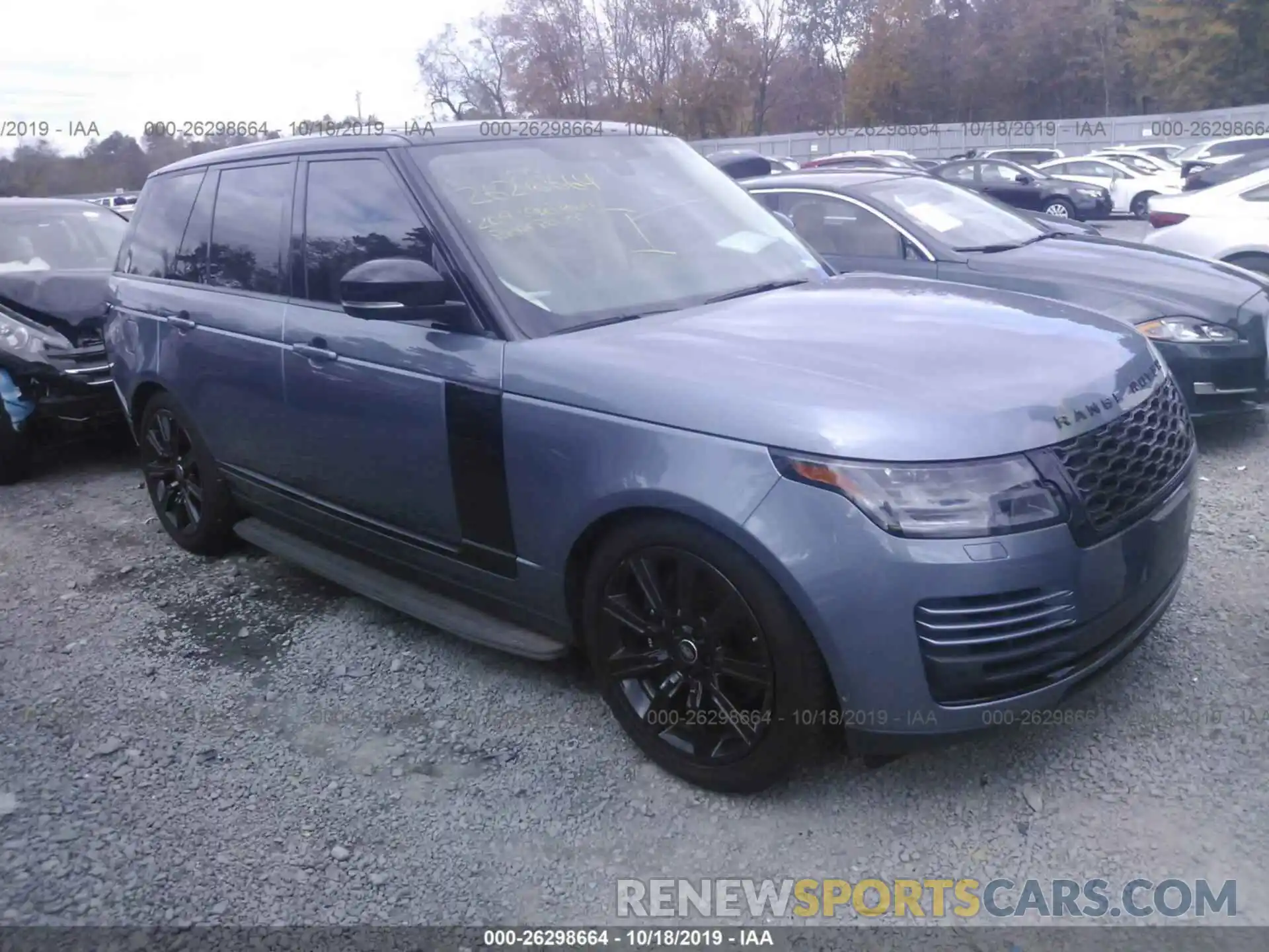 1 Photograph of a damaged car SALGS2SVXKA542953 LAND ROVER RANGE ROVER 2019