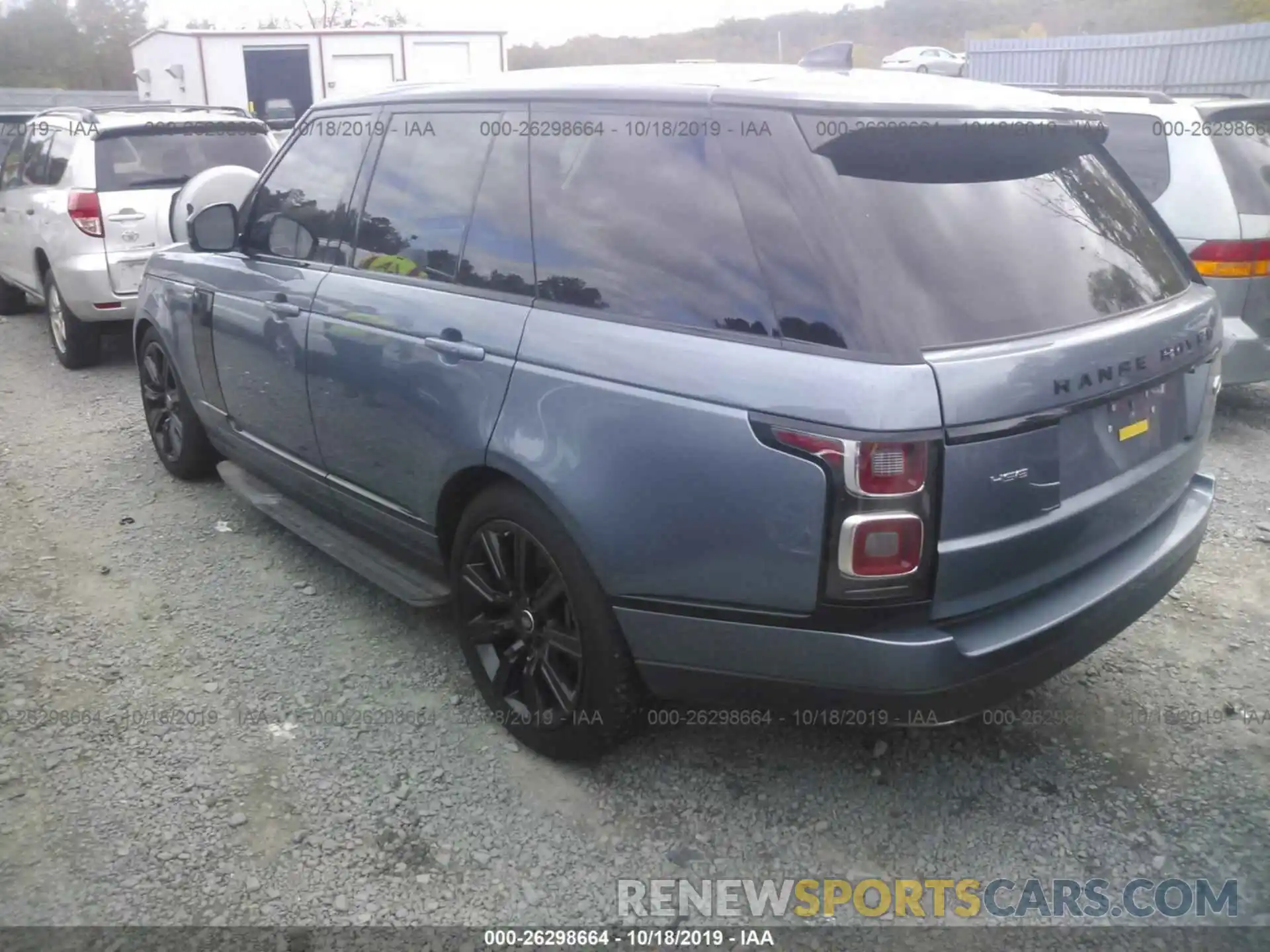 3 Фотография поврежденного автомобиля SALGS2SVXKA542953 LAND ROVER RANGE ROVER 2019