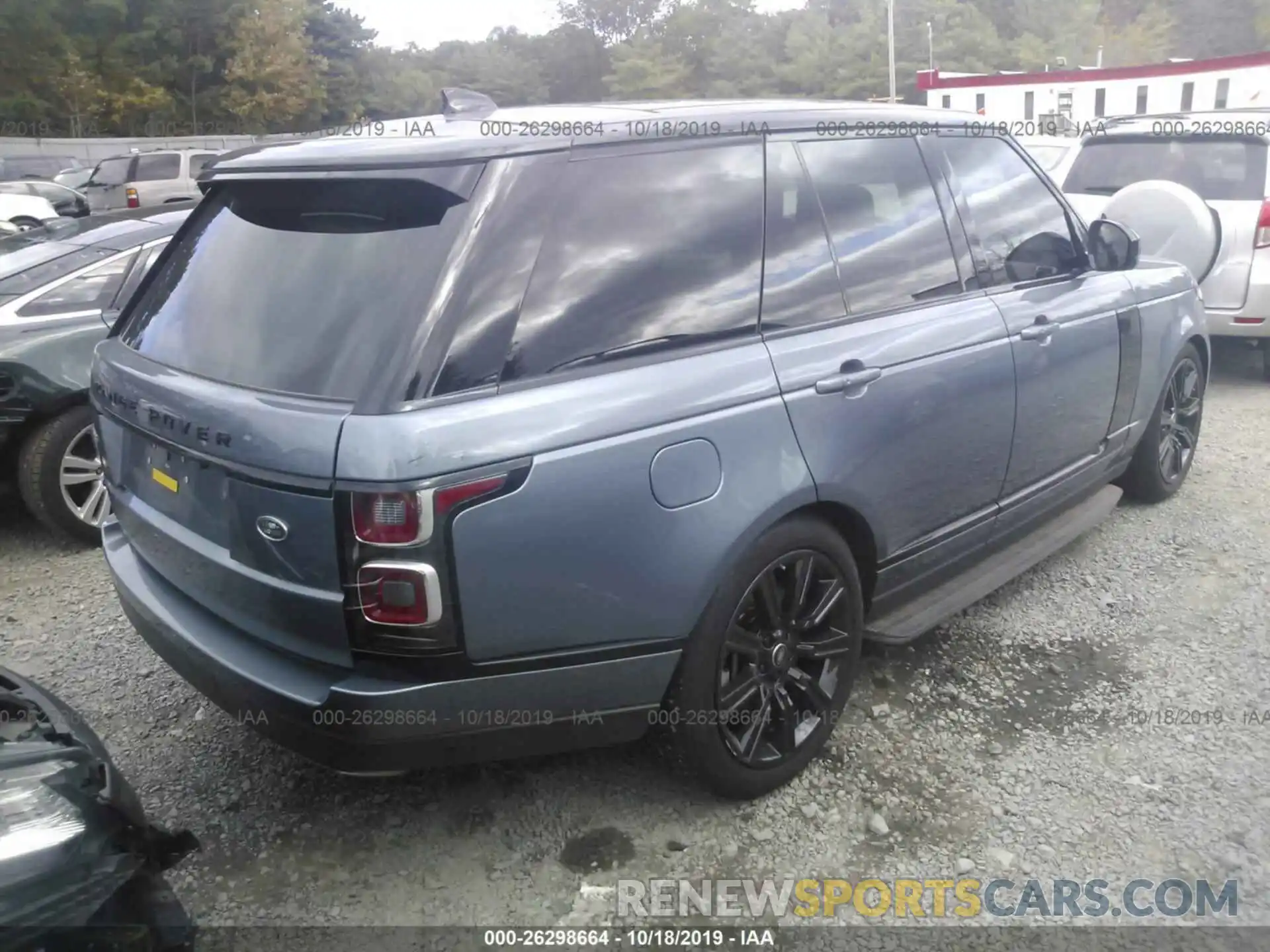 4 Photograph of a damaged car SALGS2SVXKA542953 LAND ROVER RANGE ROVER 2019