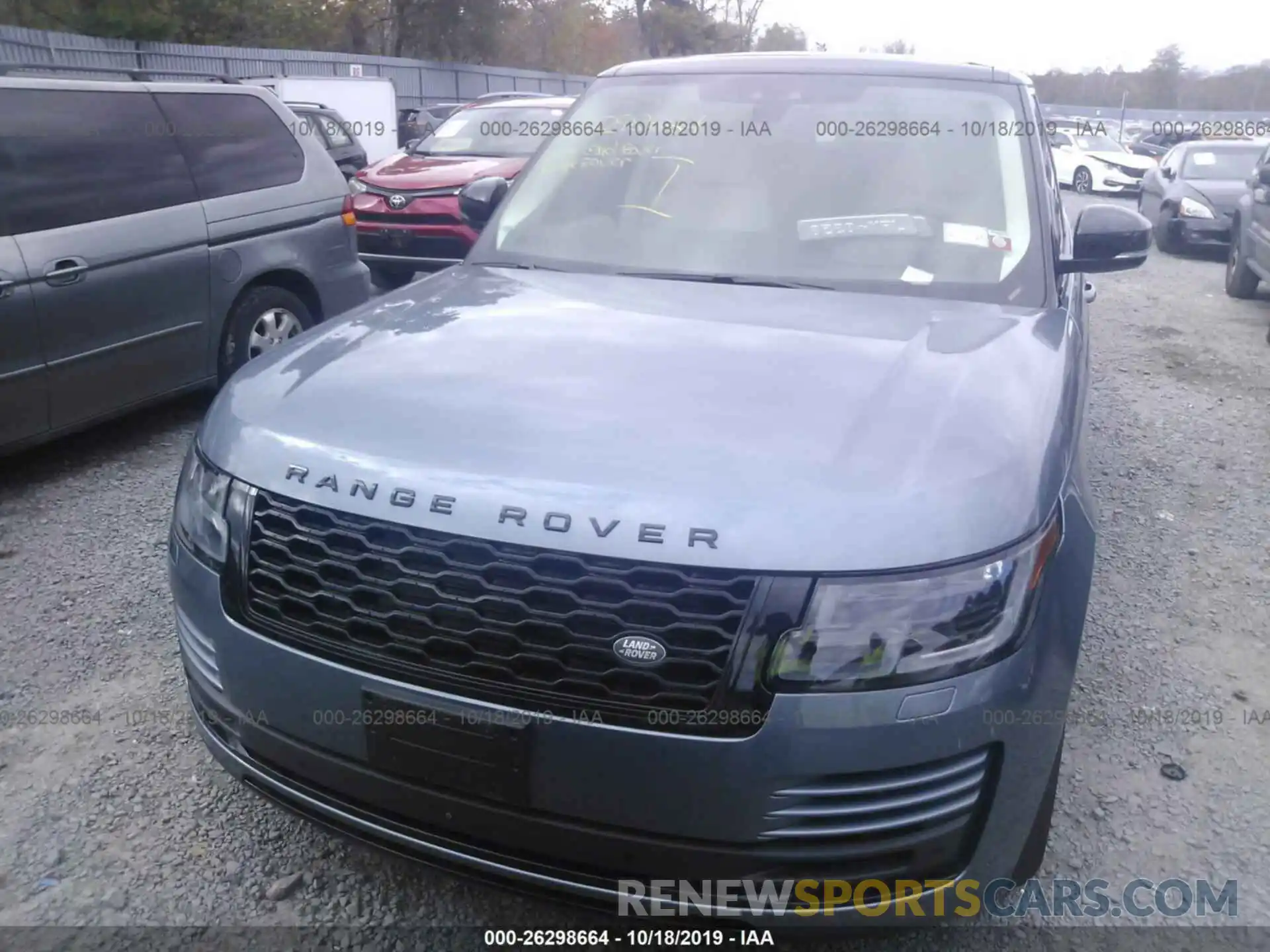 6 Photograph of a damaged car SALGS2SVXKA542953 LAND ROVER RANGE ROVER 2019