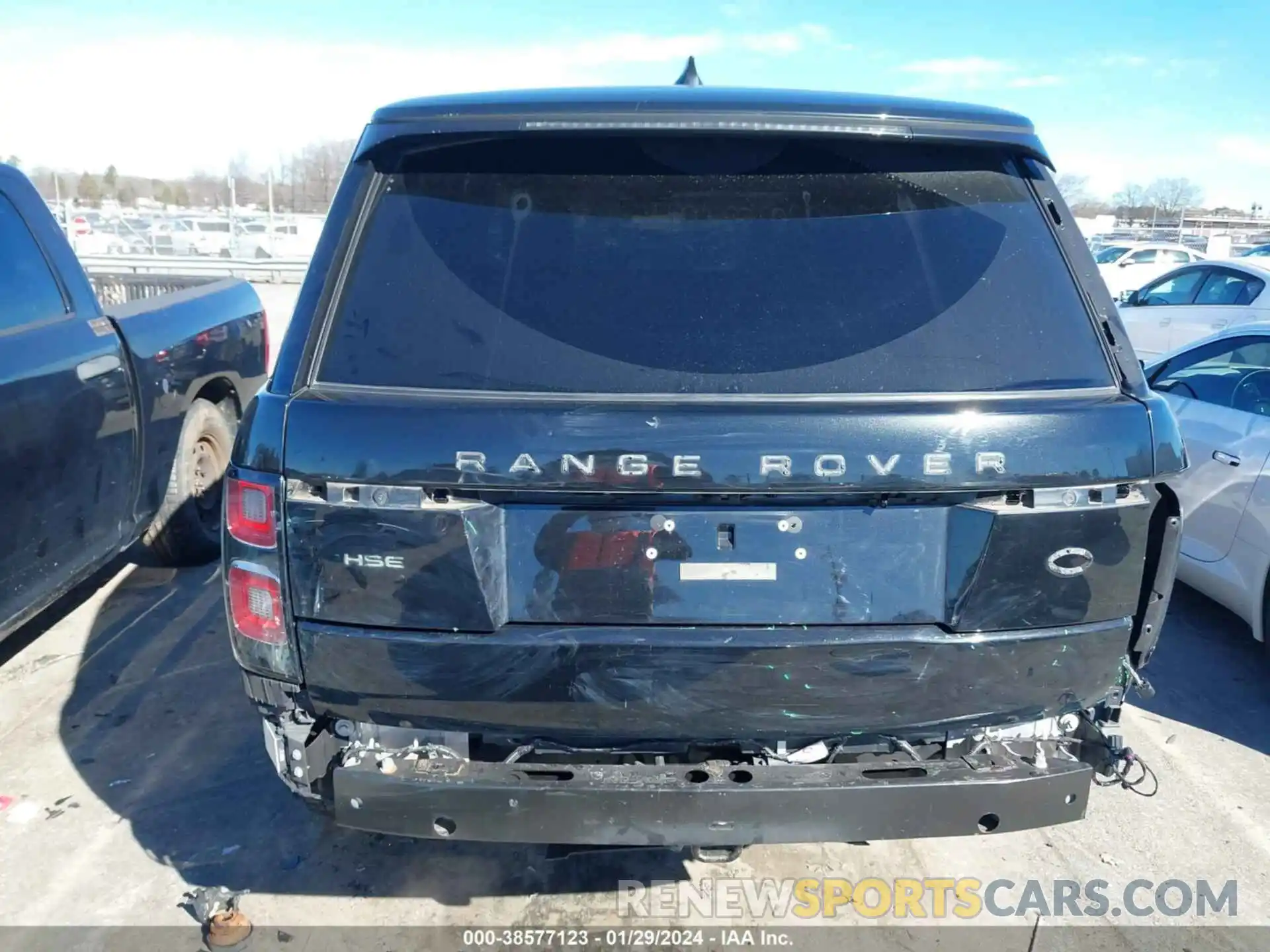 16 Photograph of a damaged car SALGS2SVXKA551927 LAND ROVER RANGE ROVER 2019