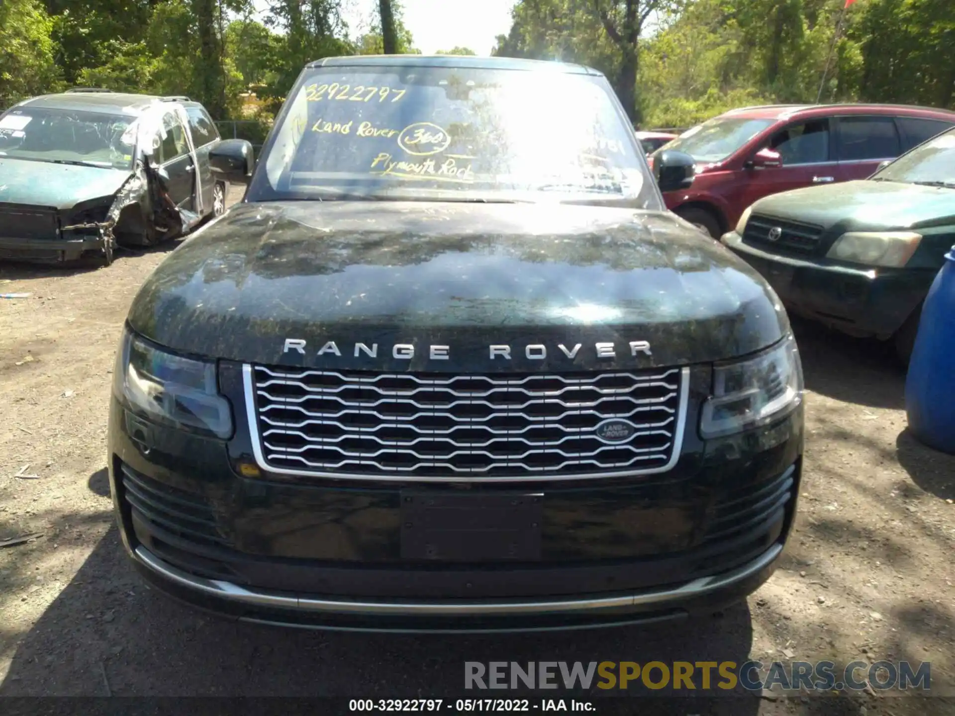 6 Photograph of a damaged car SALGS5RE1KA536501 LAND ROVER RANGE ROVER 2019