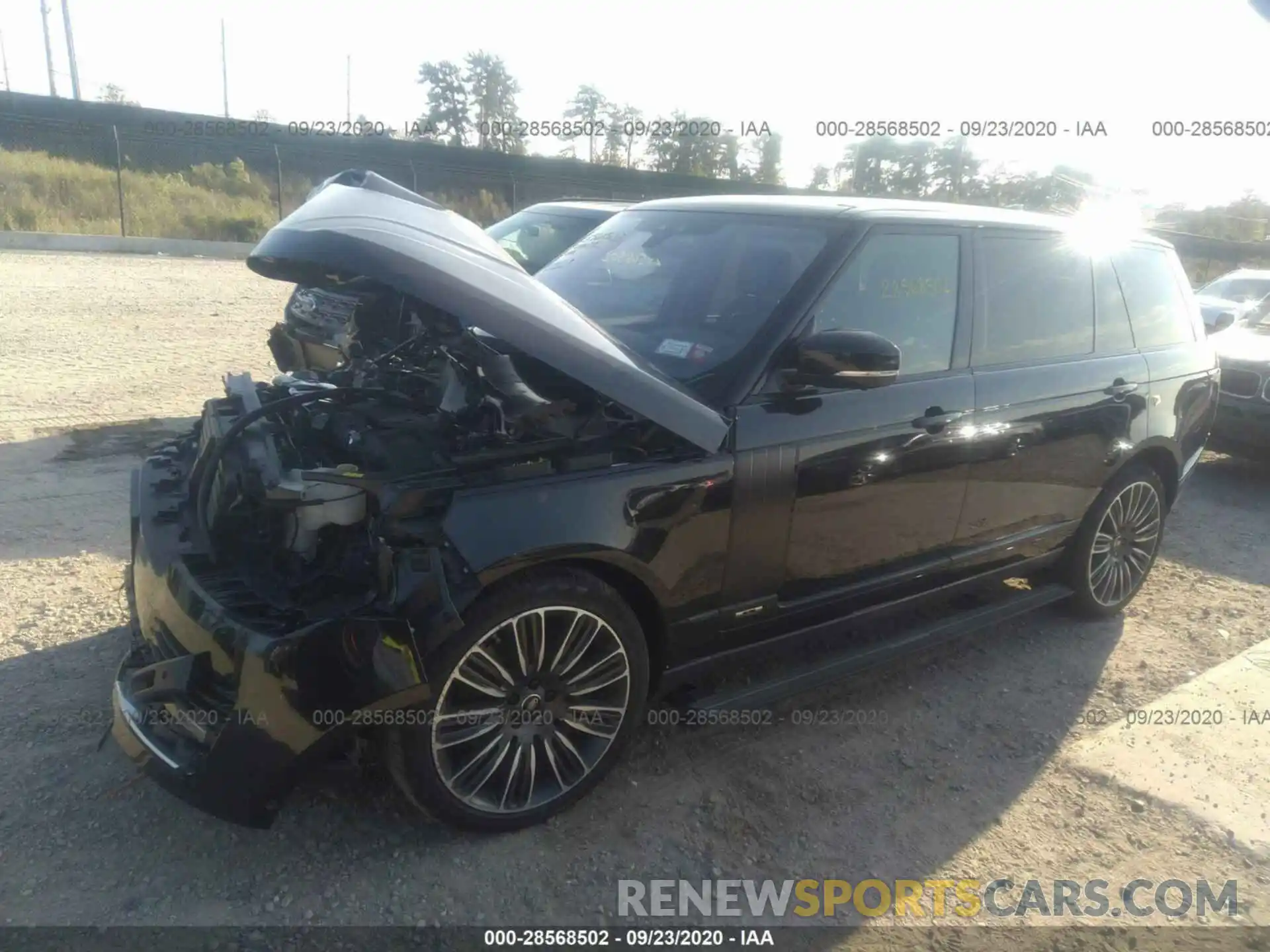 2 Фотография поврежденного автомобиля SALGS5RE2KA555865 LAND ROVER RANGE ROVER 2019