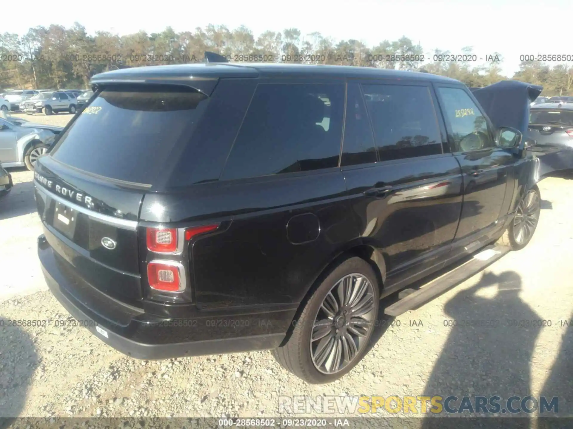 4 Photograph of a damaged car SALGS5RE2KA555865 LAND ROVER RANGE ROVER 2019