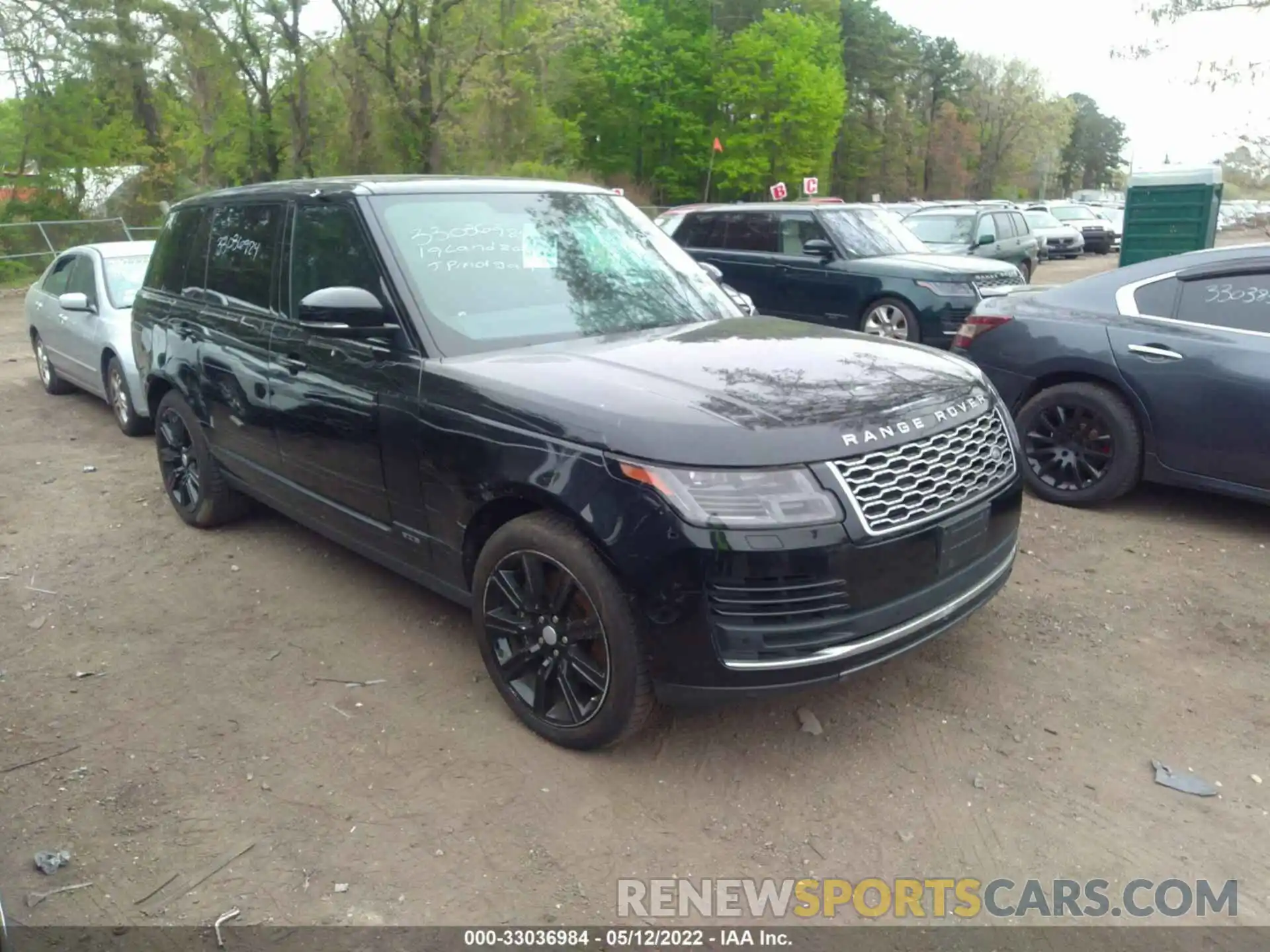 1 Photograph of a damaged car SALGS5RE3KA522177 LAND ROVER RANGE ROVER 2019