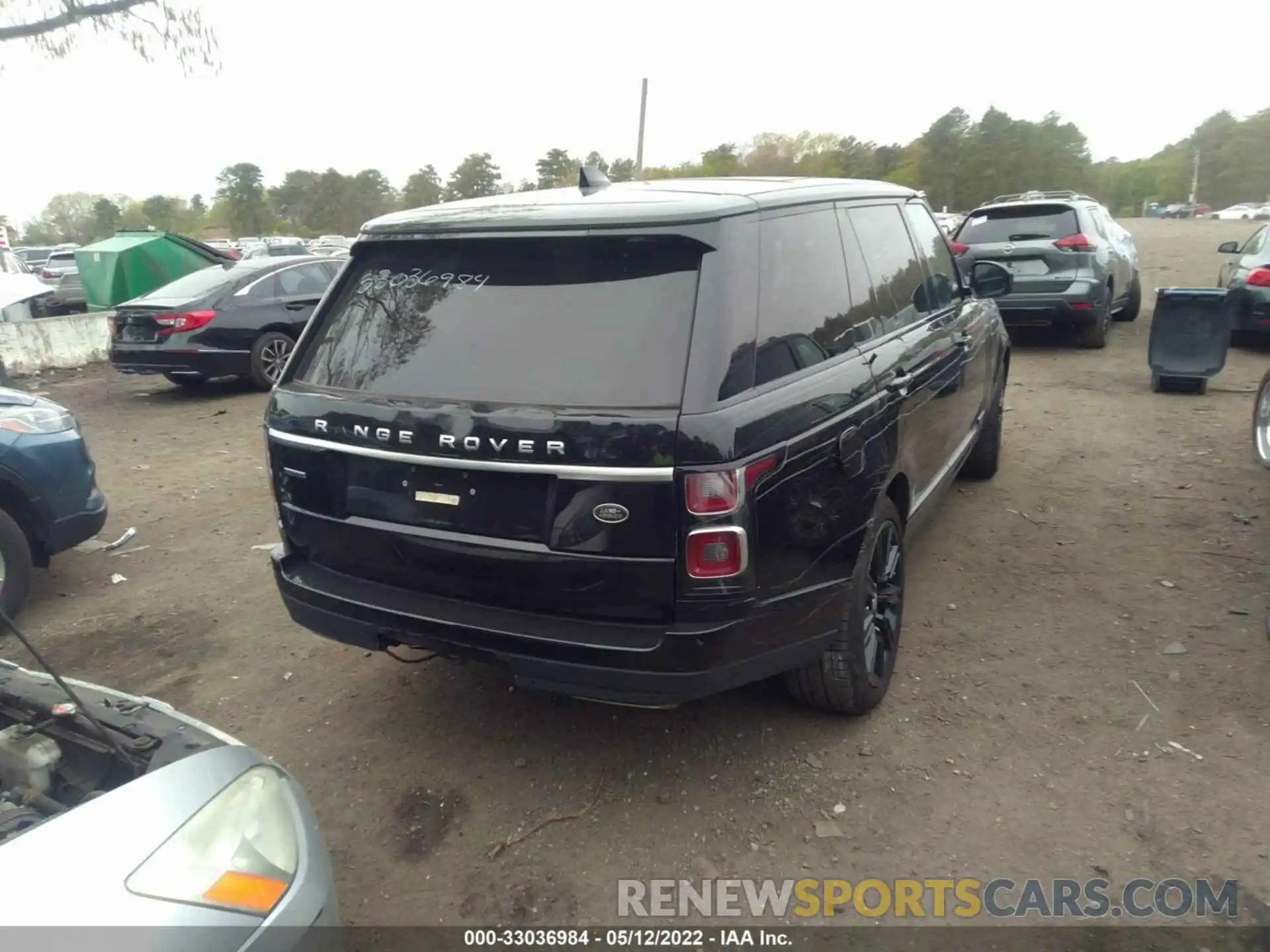 4 Photograph of a damaged car SALGS5RE3KA522177 LAND ROVER RANGE ROVER 2019