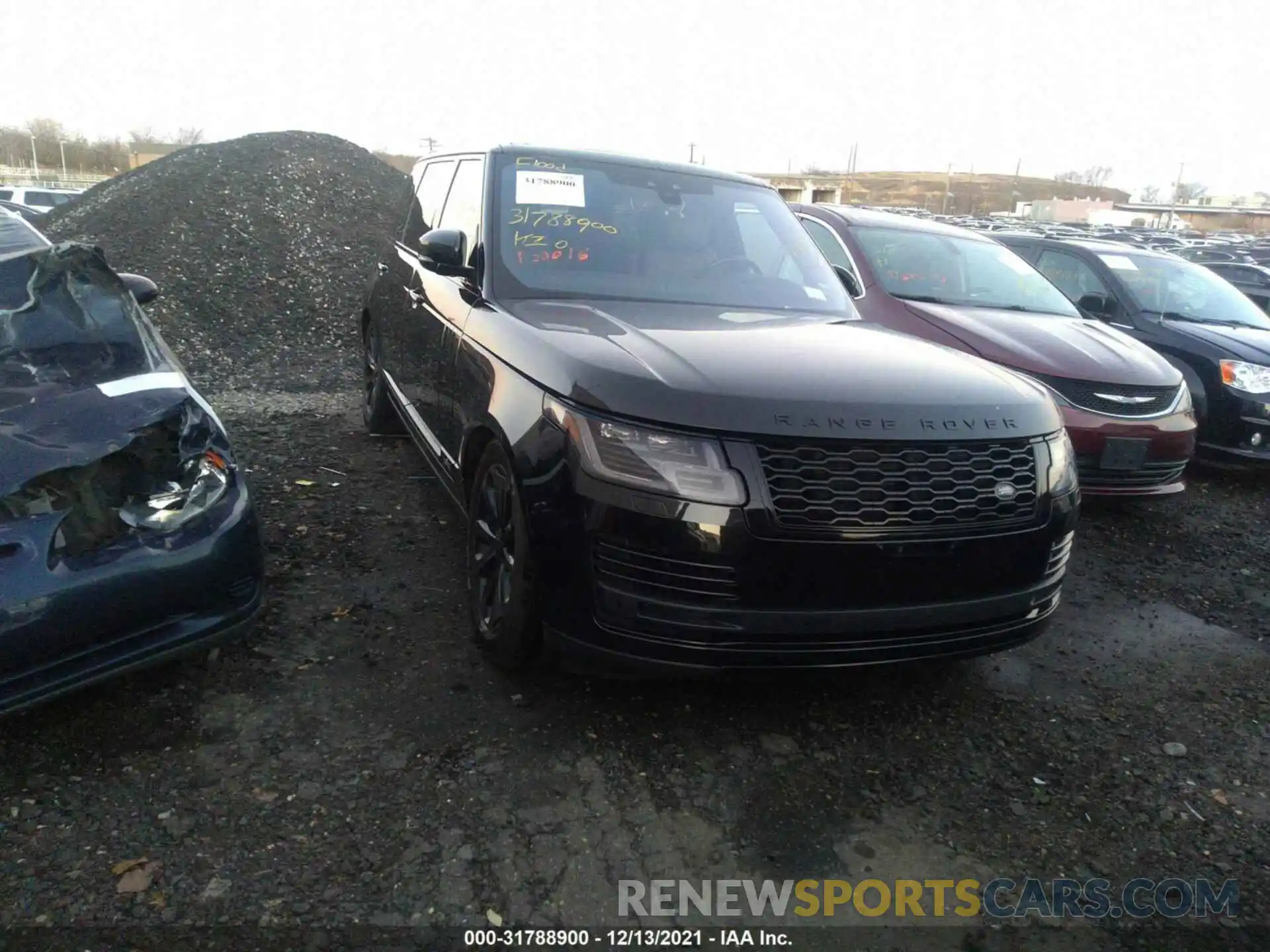 1 Photograph of a damaged car SALGS5RE3KA557267 LAND ROVER RANGE ROVER 2019