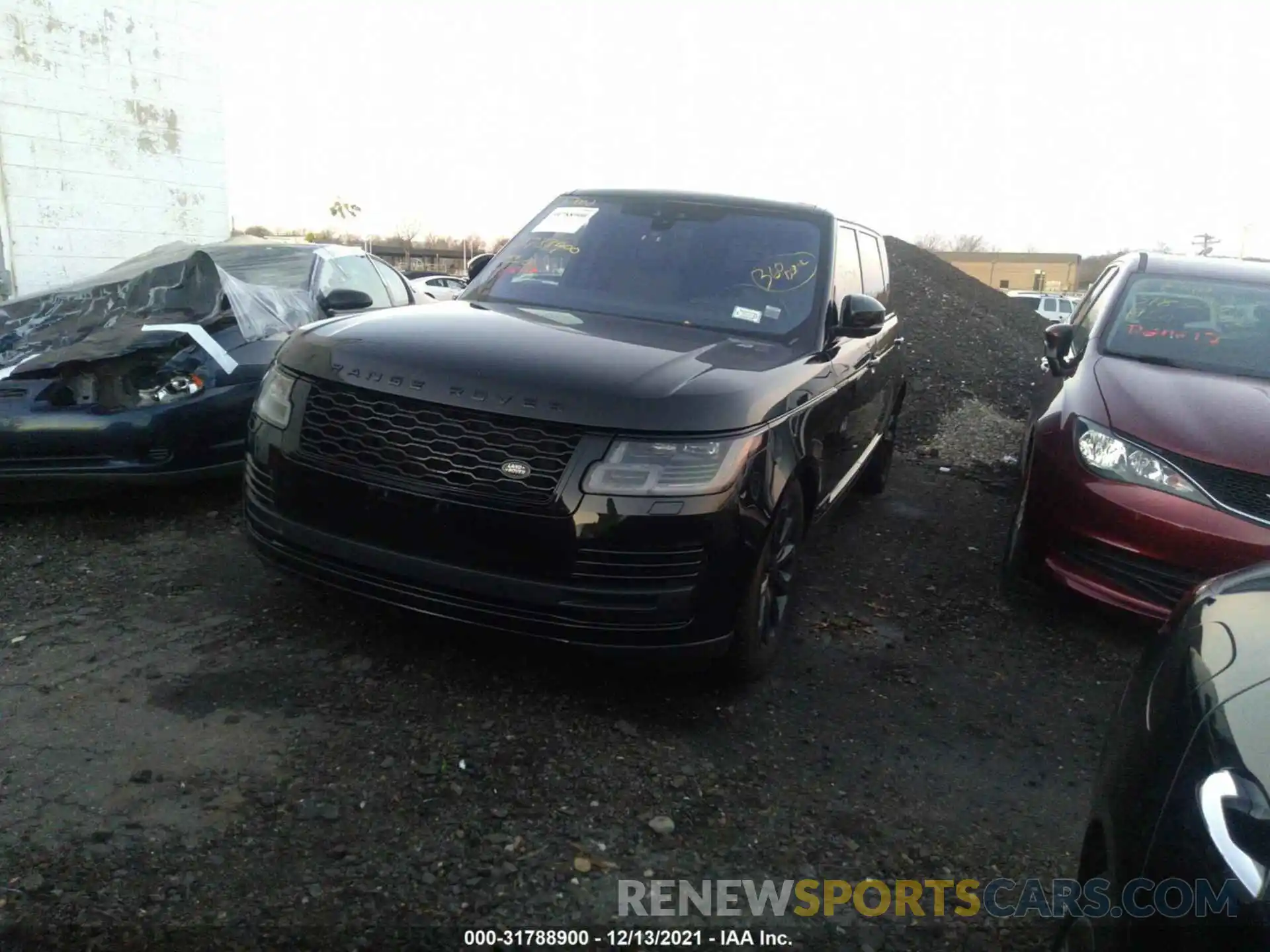 2 Фотография поврежденного автомобиля SALGS5RE3KA557267 LAND ROVER RANGE ROVER 2019