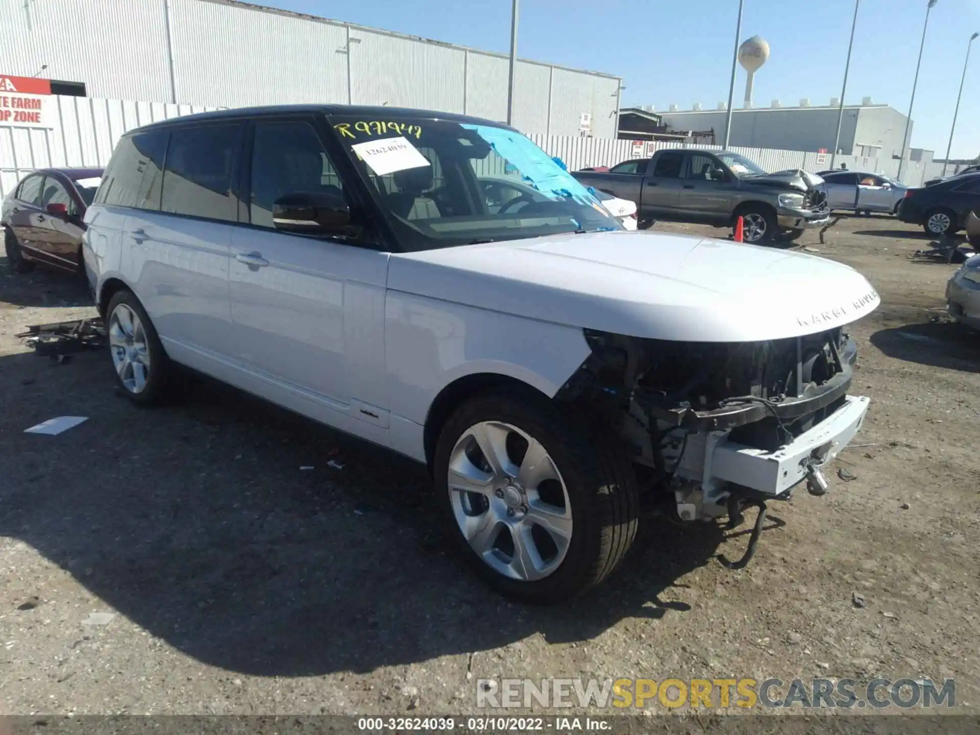 1 Photograph of a damaged car SALGS5RE4KA539697 LAND ROVER RANGE ROVER 2019