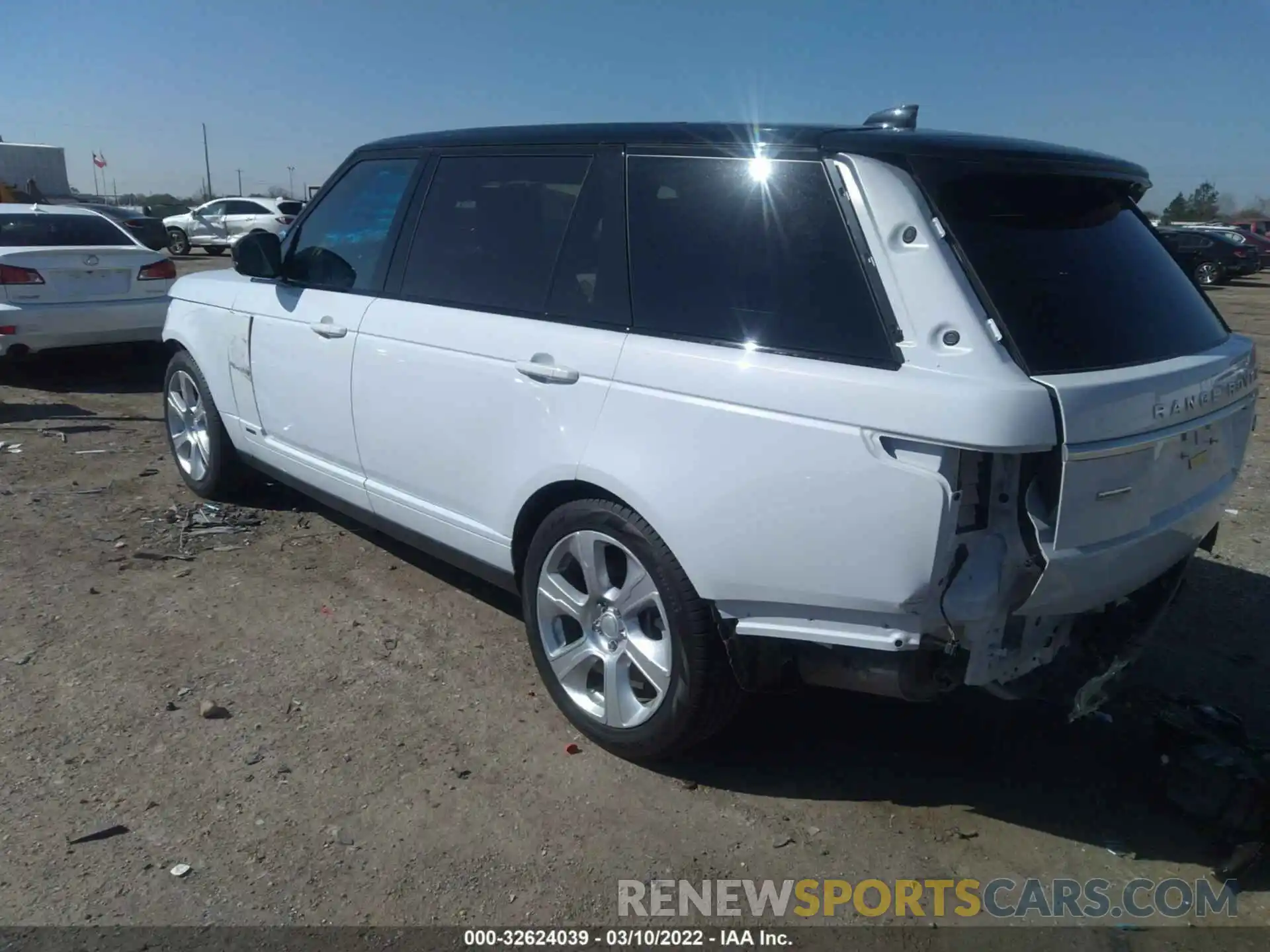 3 Photograph of a damaged car SALGS5RE4KA539697 LAND ROVER RANGE ROVER 2019