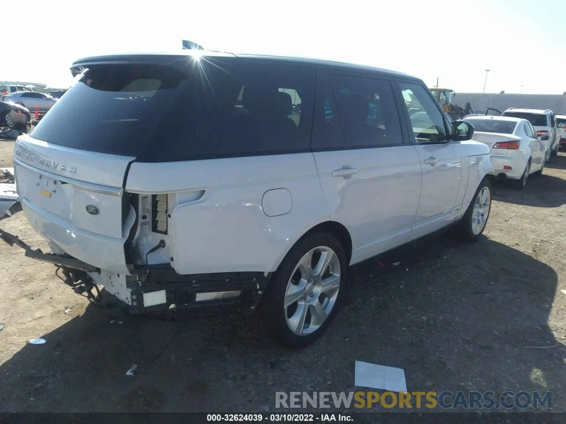 4 Фотография поврежденного автомобиля SALGS5RE4KA539697 LAND ROVER RANGE ROVER 2019