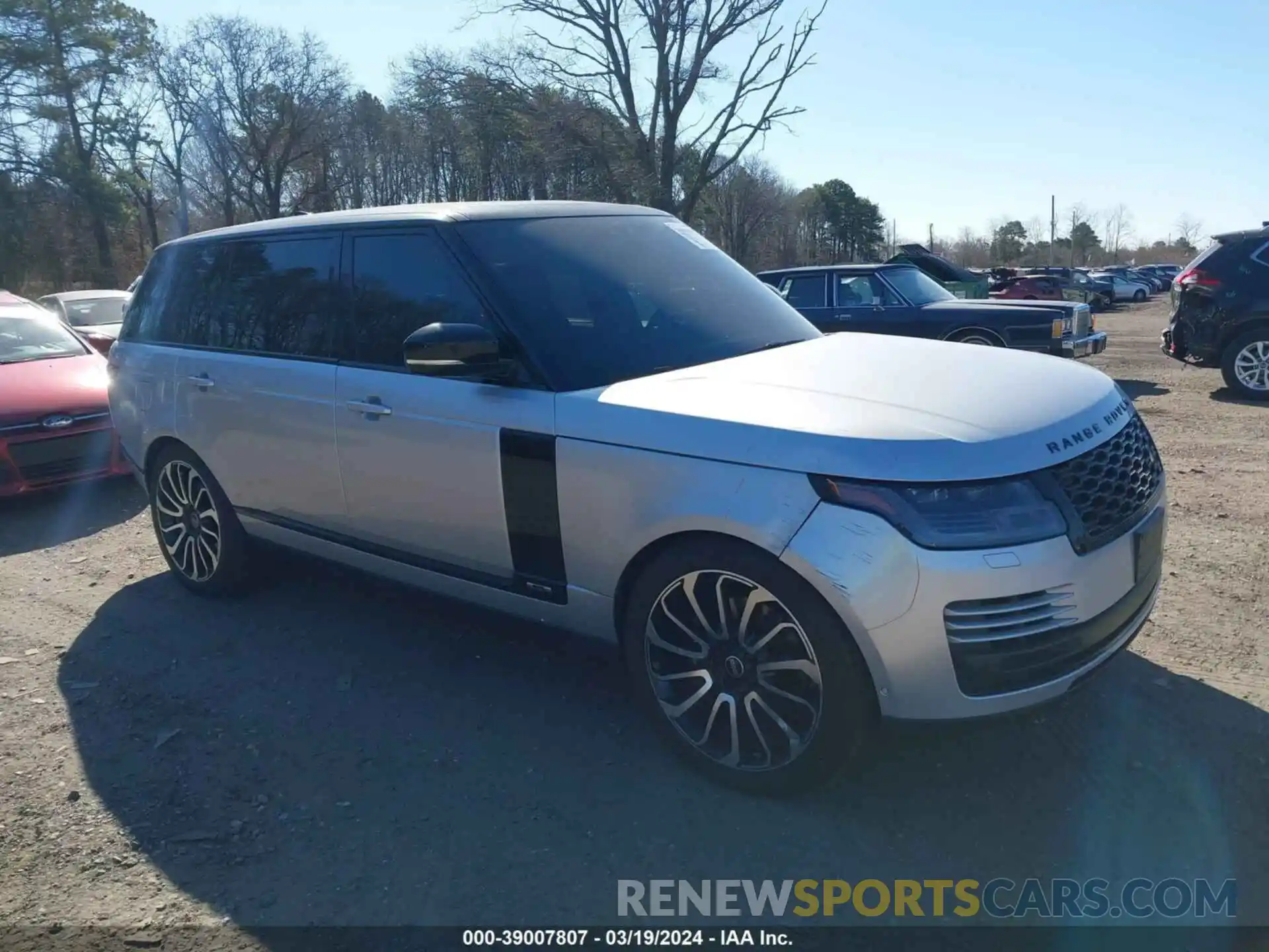 1 Photograph of a damaged car SALGS5RE5KA525310 LAND ROVER RANGE ROVER 2019