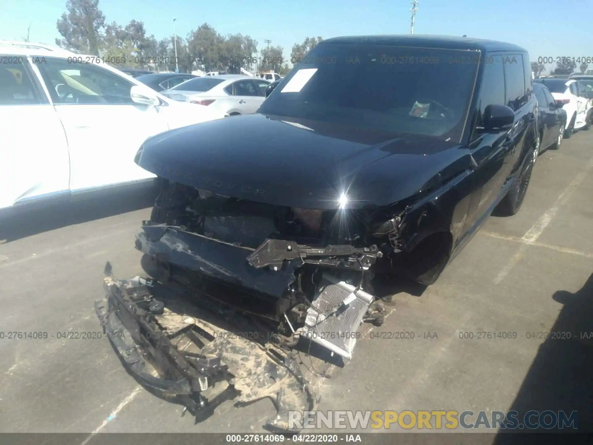 2 Photograph of a damaged car SALGS5RE6KA551978 LAND ROVER RANGE ROVER 2019