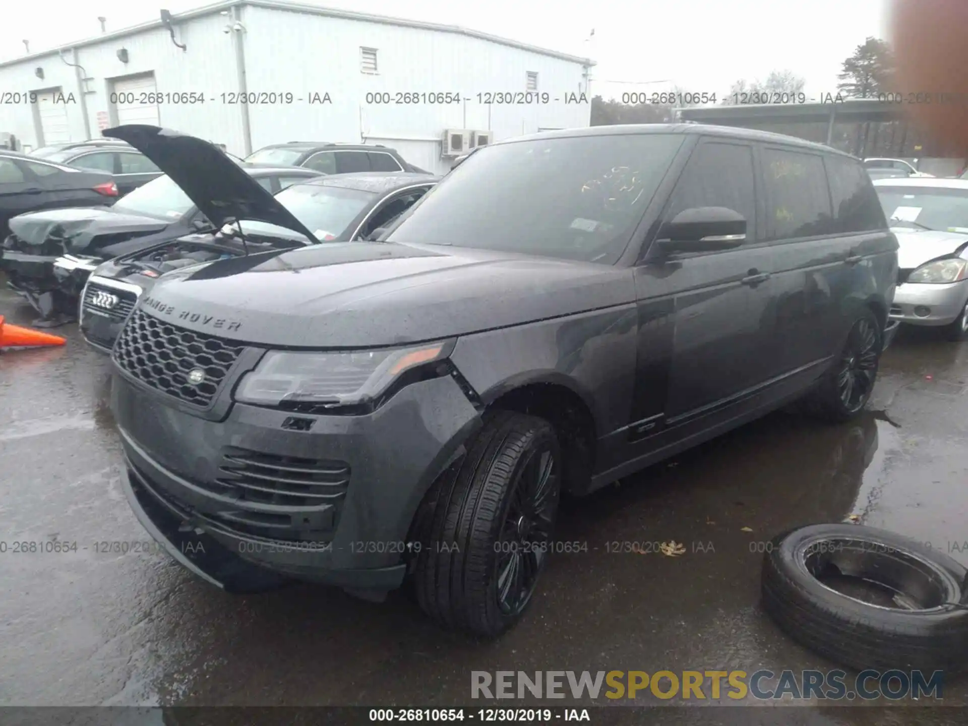 2 Фотография поврежденного автомобиля SALGS5RE6KA552922 LAND ROVER RANGE ROVER 2019