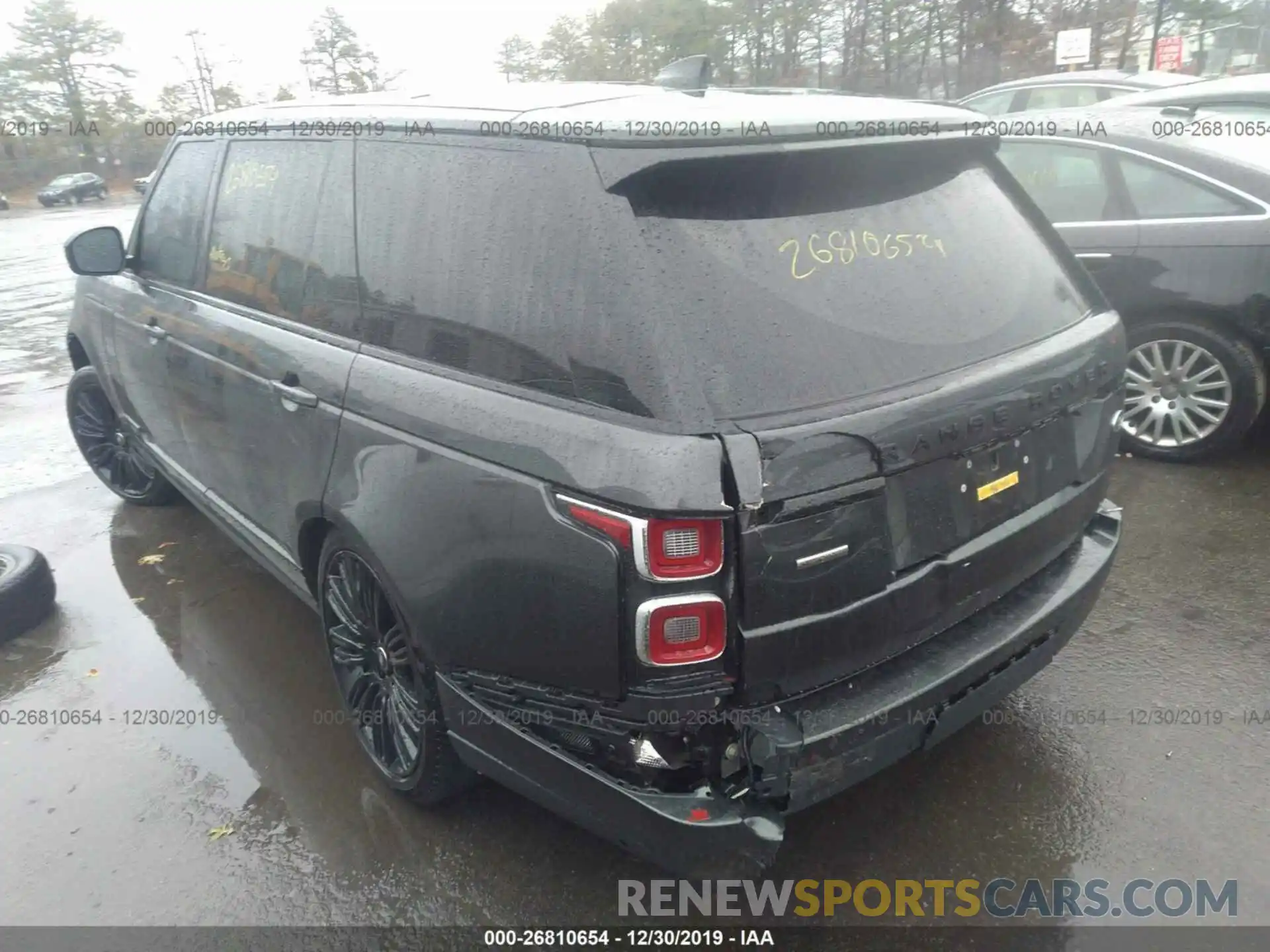 3 Photograph of a damaged car SALGS5RE6KA552922 LAND ROVER RANGE ROVER 2019