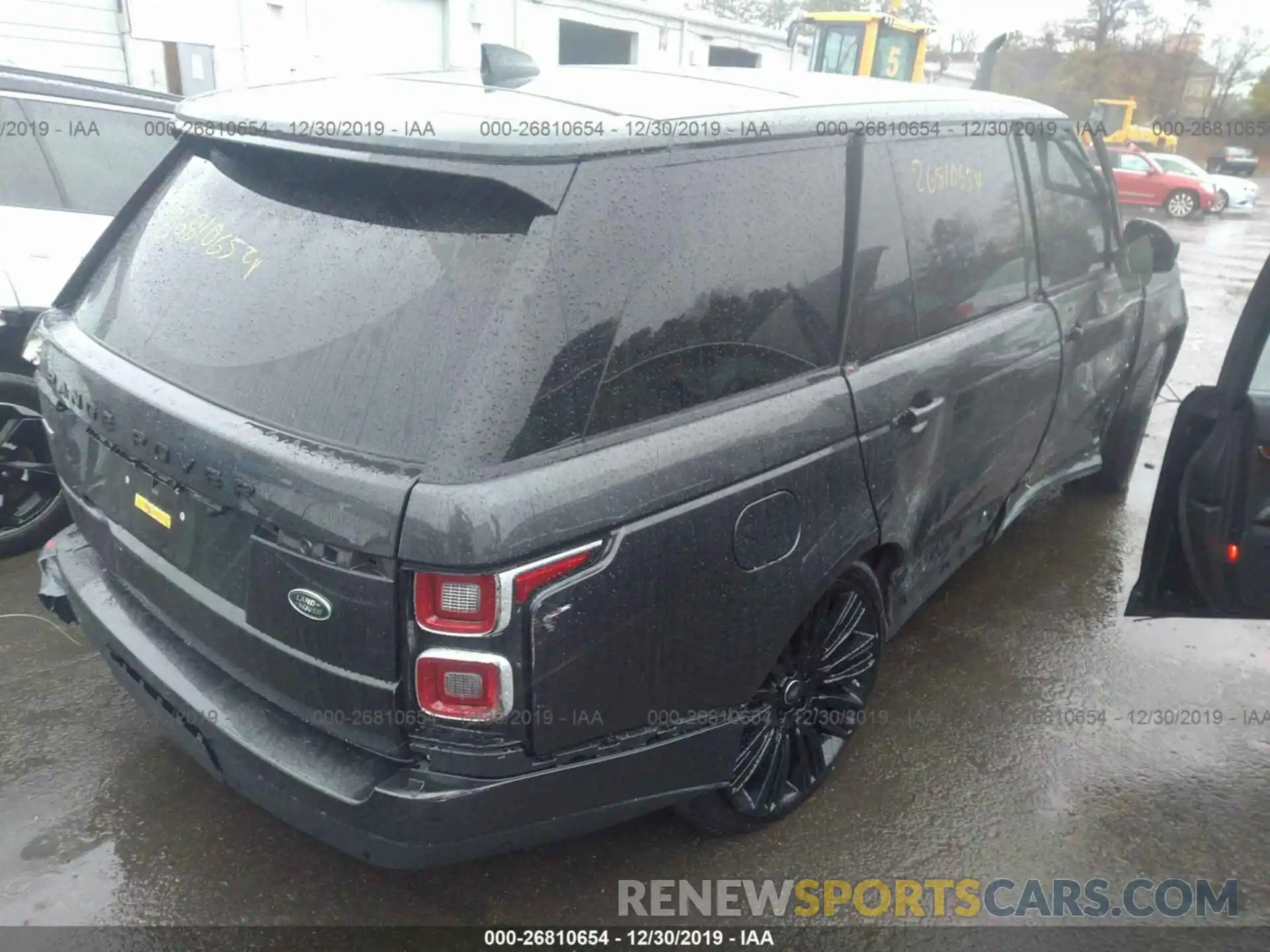 4 Photograph of a damaged car SALGS5RE6KA552922 LAND ROVER RANGE ROVER 2019