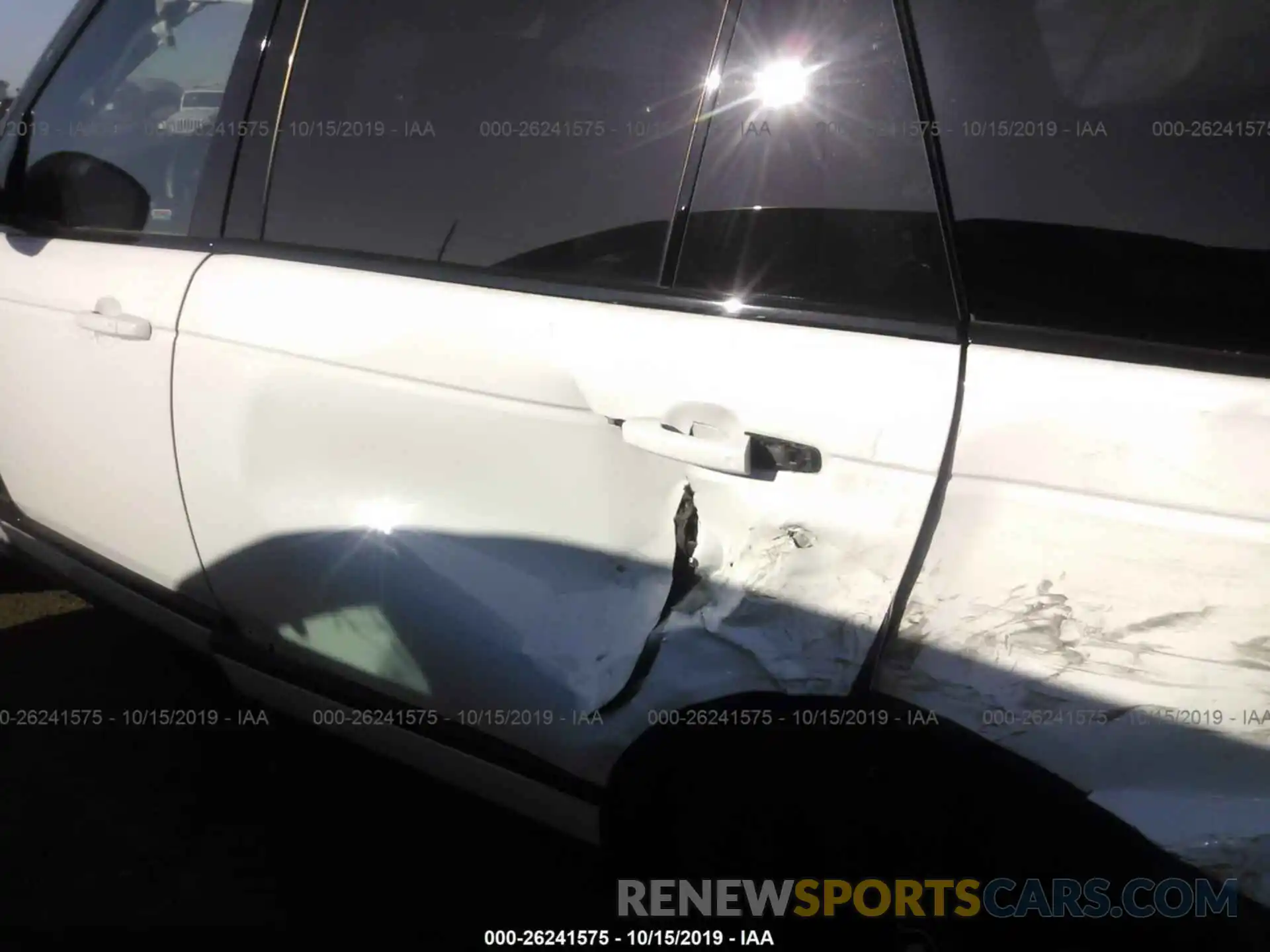 6 Photograph of a damaged car SALGS5RE7KA536437 LAND ROVER RANGE ROVER 2019