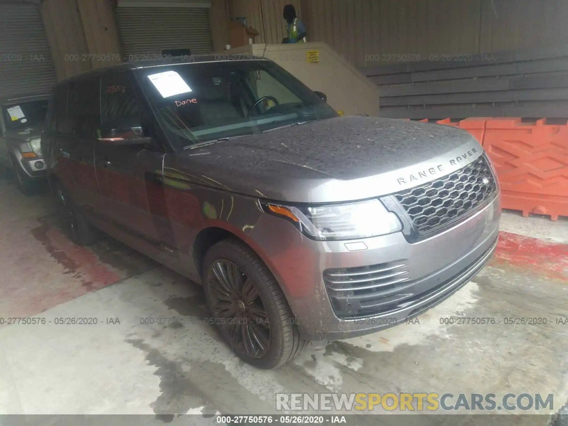 1 Фотография поврежденного автомобиля SALGS5RE7KA553528 LAND ROVER RANGE ROVER 2019