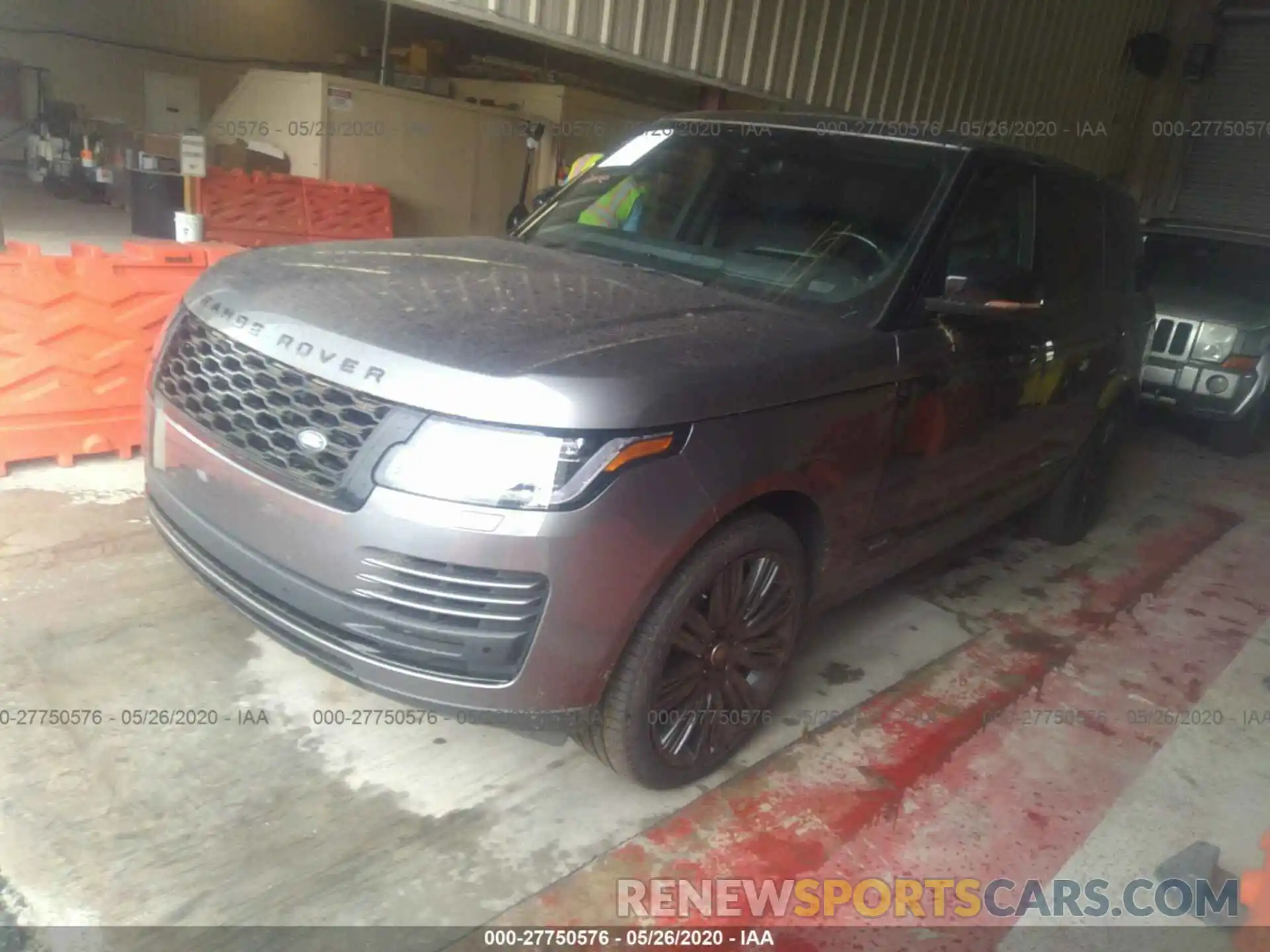 2 Фотография поврежденного автомобиля SALGS5RE7KA553528 LAND ROVER RANGE ROVER 2019