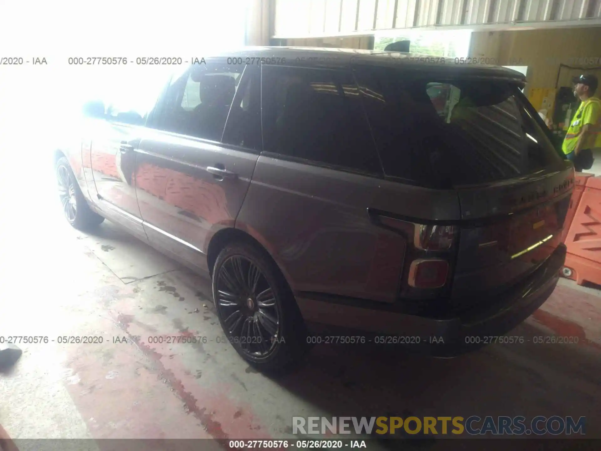 3 Photograph of a damaged car SALGS5RE7KA553528 LAND ROVER RANGE ROVER 2019