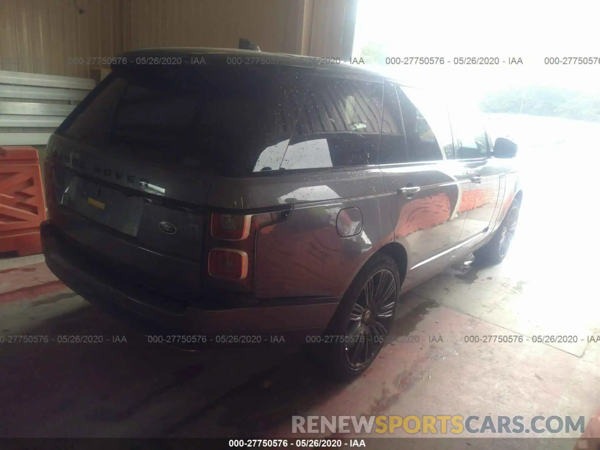 4 Photograph of a damaged car SALGS5RE7KA553528 LAND ROVER RANGE ROVER 2019