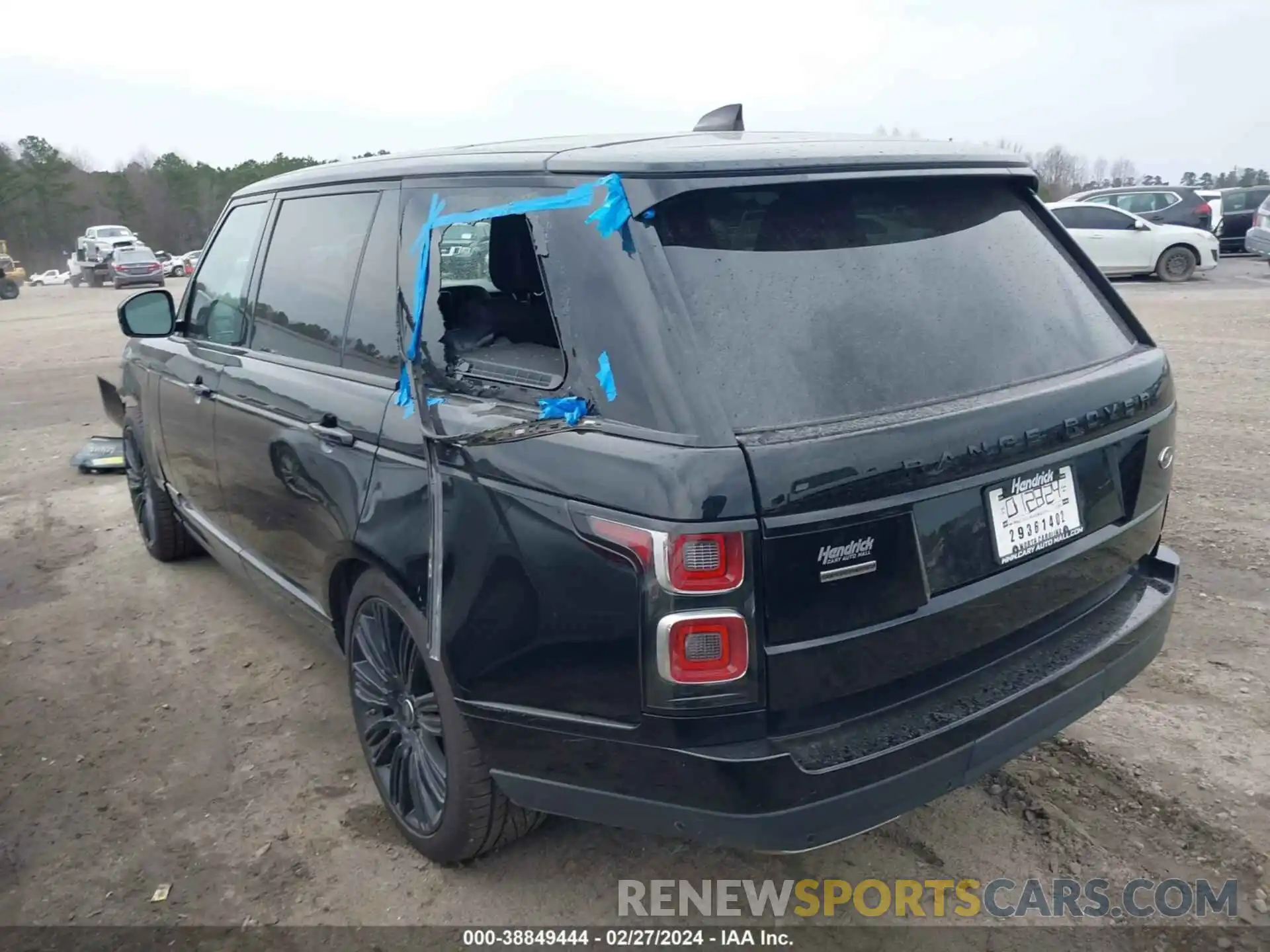 3 Photograph of a damaged car SALGS5RE7KA556185 LAND ROVER RANGE ROVER 2019