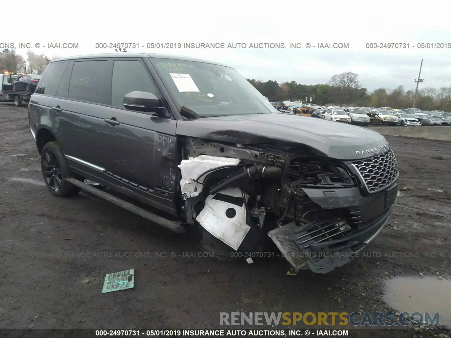 1 Photograph of a damaged car SALGS5RE8KA531649 LAND ROVER RANGE ROVER 2019