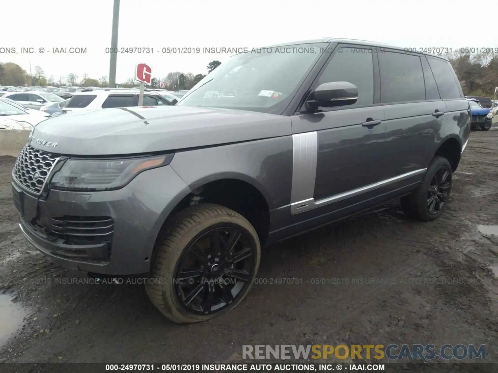 2 Фотография поврежденного автомобиля SALGS5RE8KA531649 LAND ROVER RANGE ROVER 2019