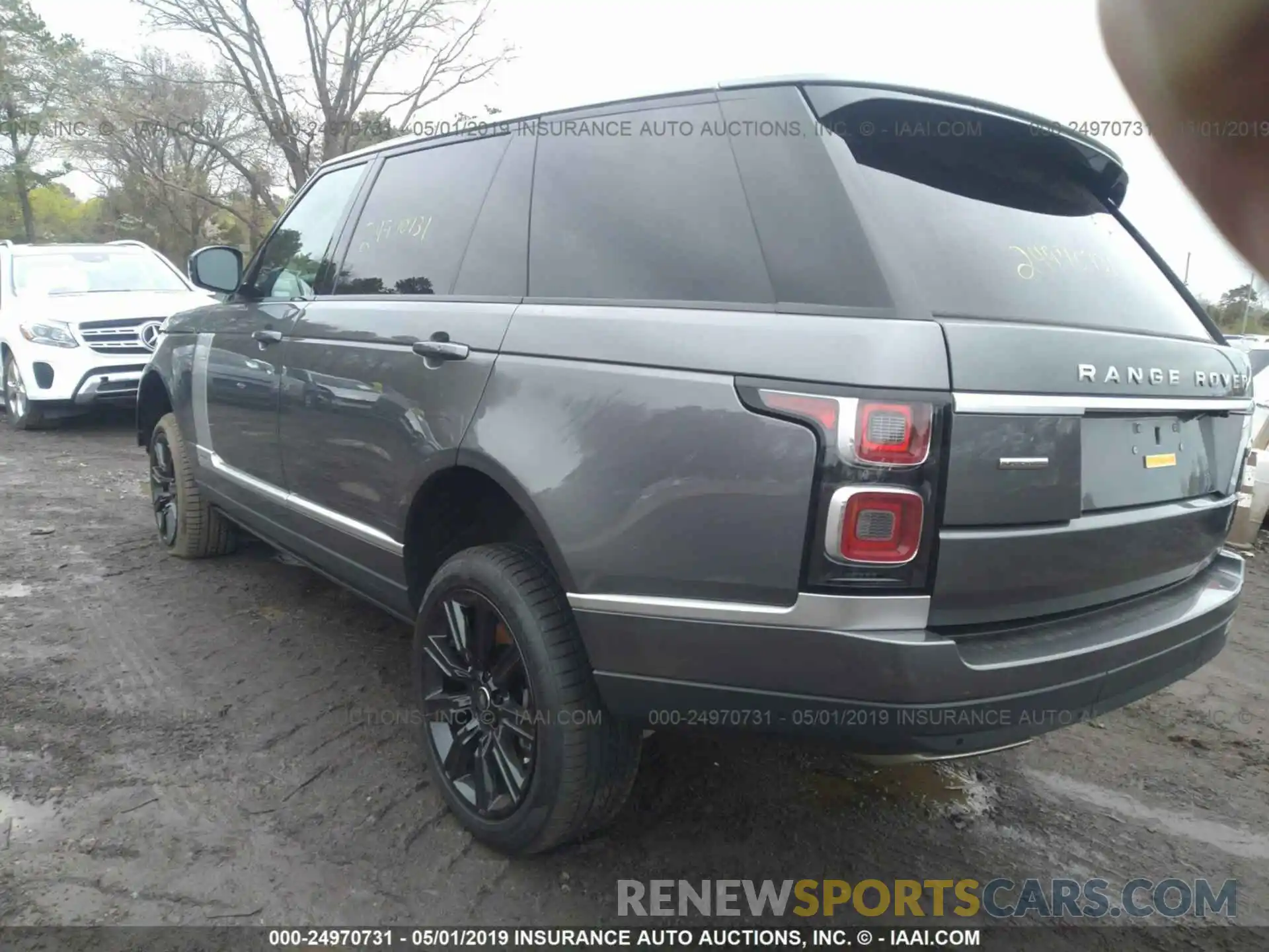 3 Фотография поврежденного автомобиля SALGS5RE8KA531649 LAND ROVER RANGE ROVER 2019