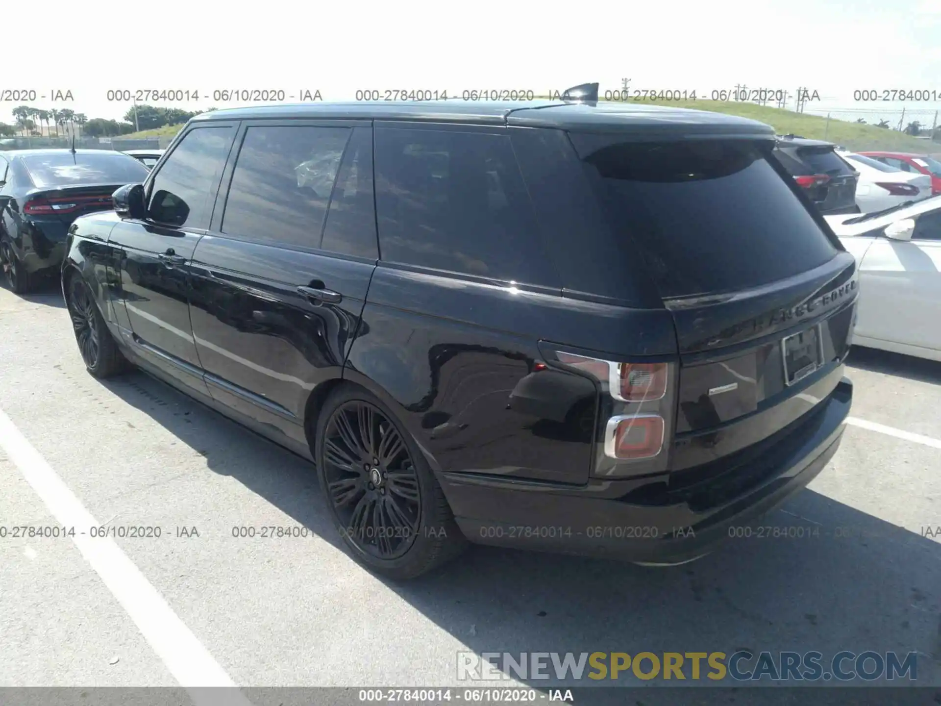 3 Photograph of a damaged car SALGS5REXKA532575 LAND ROVER RANGE ROVER 2019